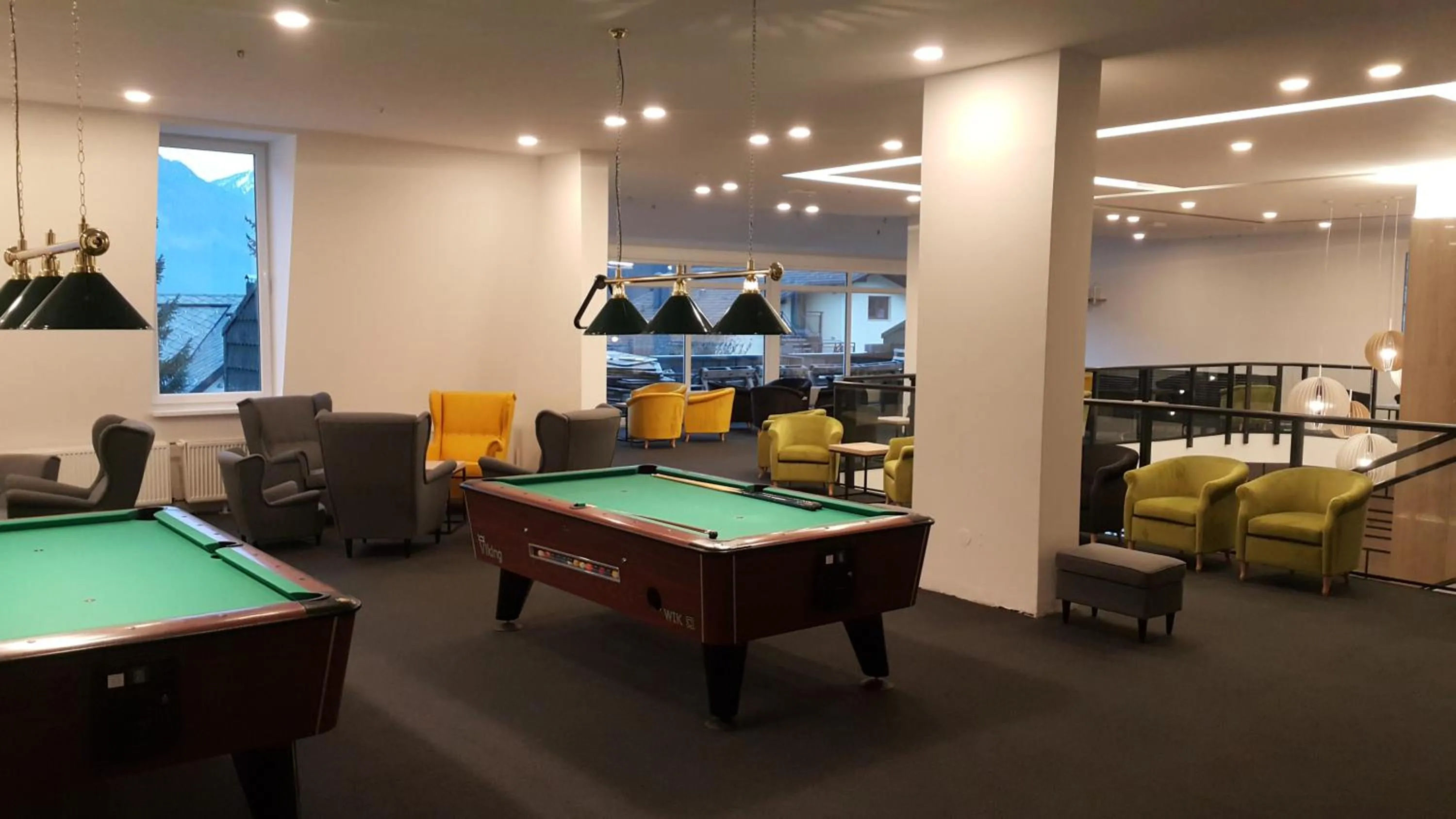 Lobby or reception in Hotel Alpina