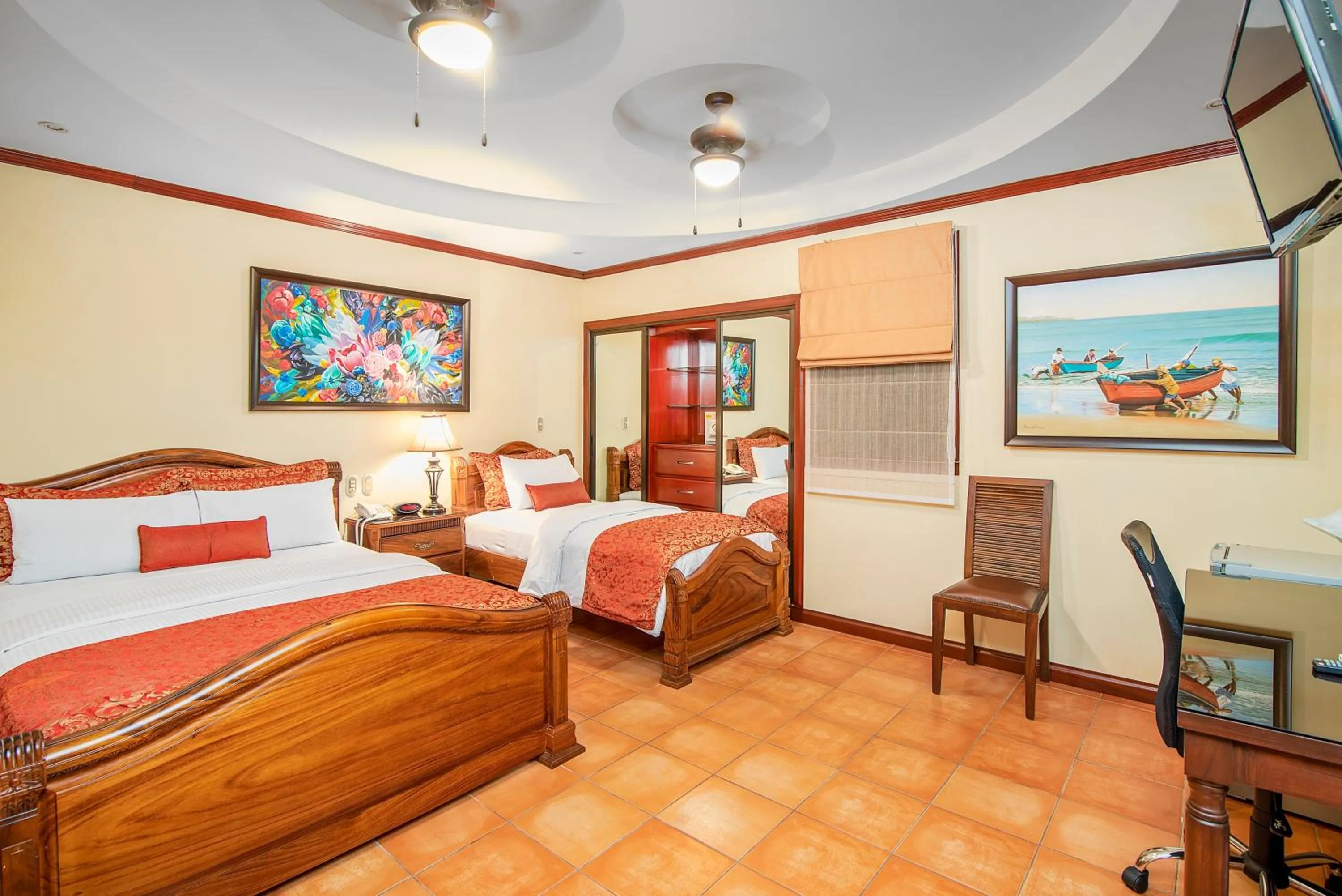 Bedroom, Bed in Hotel Casa Roland San Jose