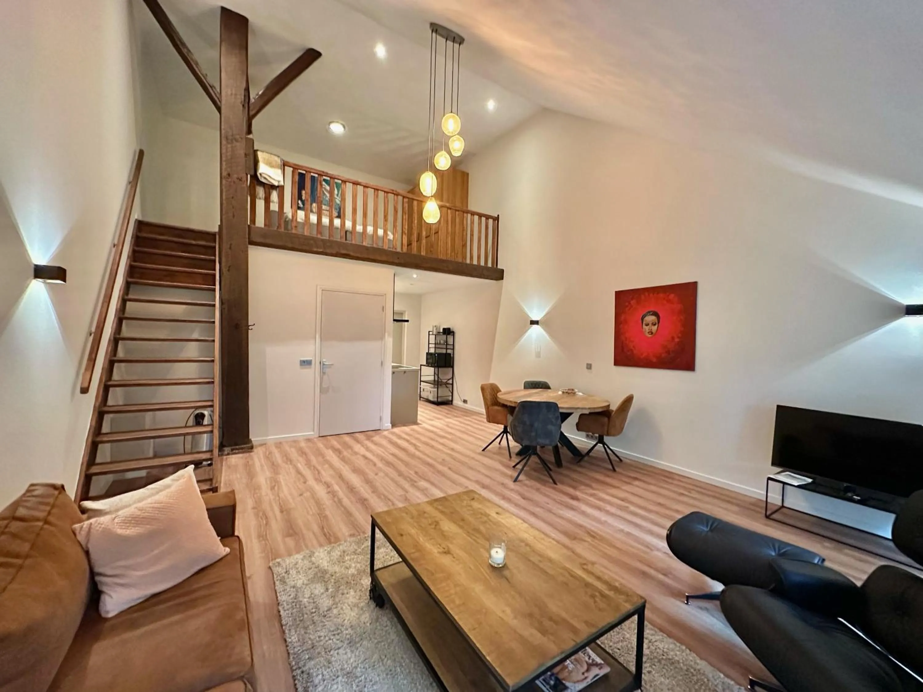 Living room in De Hiddinghhoeve