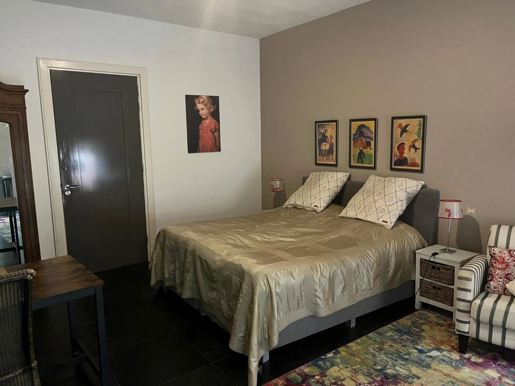 Bed in De Hiddinghhoeve