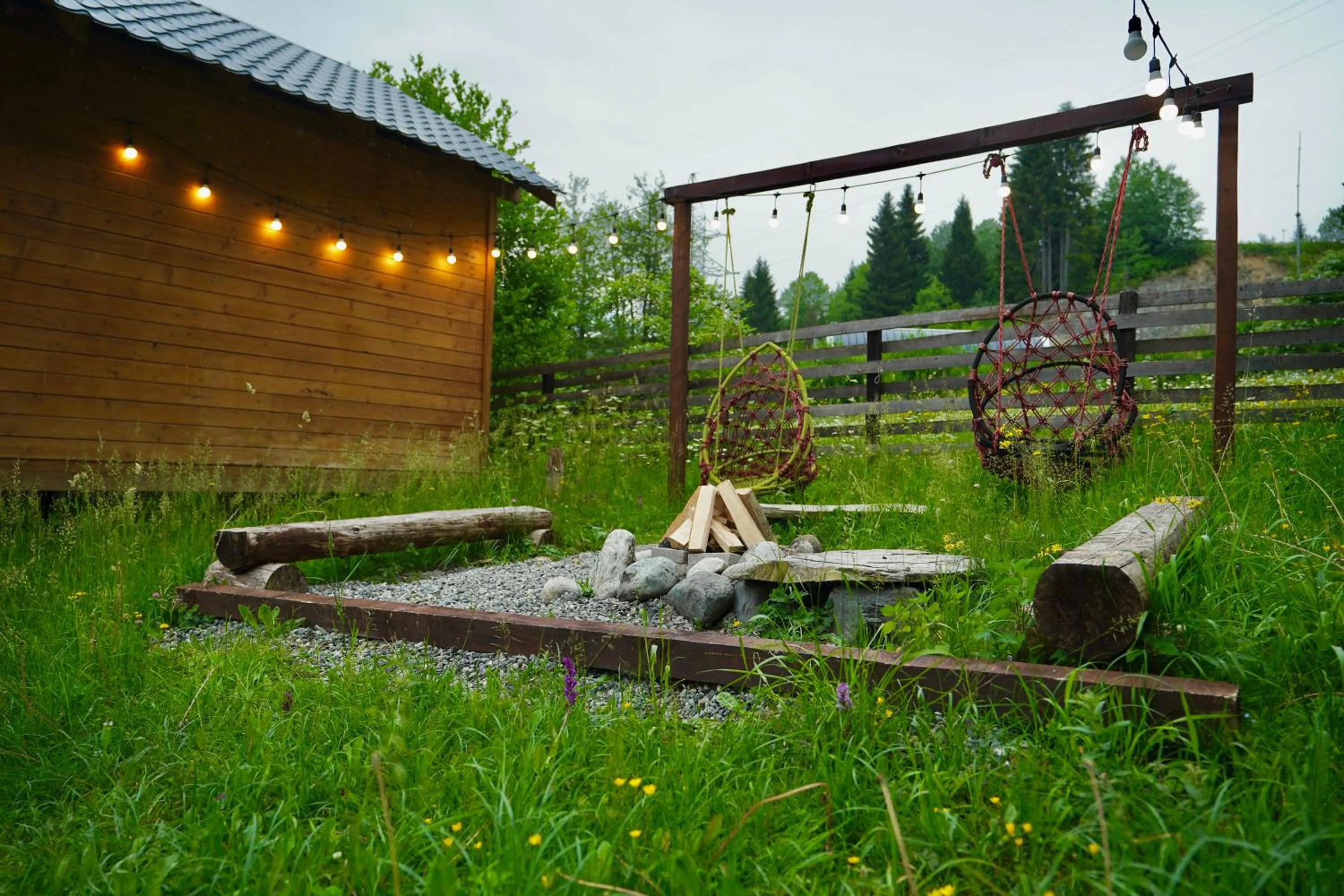 Children play ground in Mountain Cabins