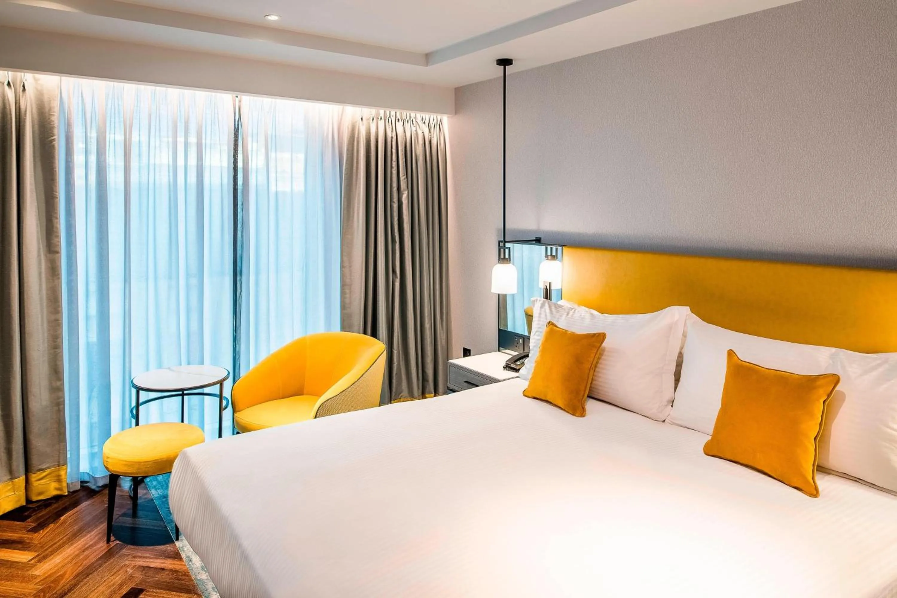 Photo of the whole room, Bed in The Dixon, Tower Bridge, Autograph Collection