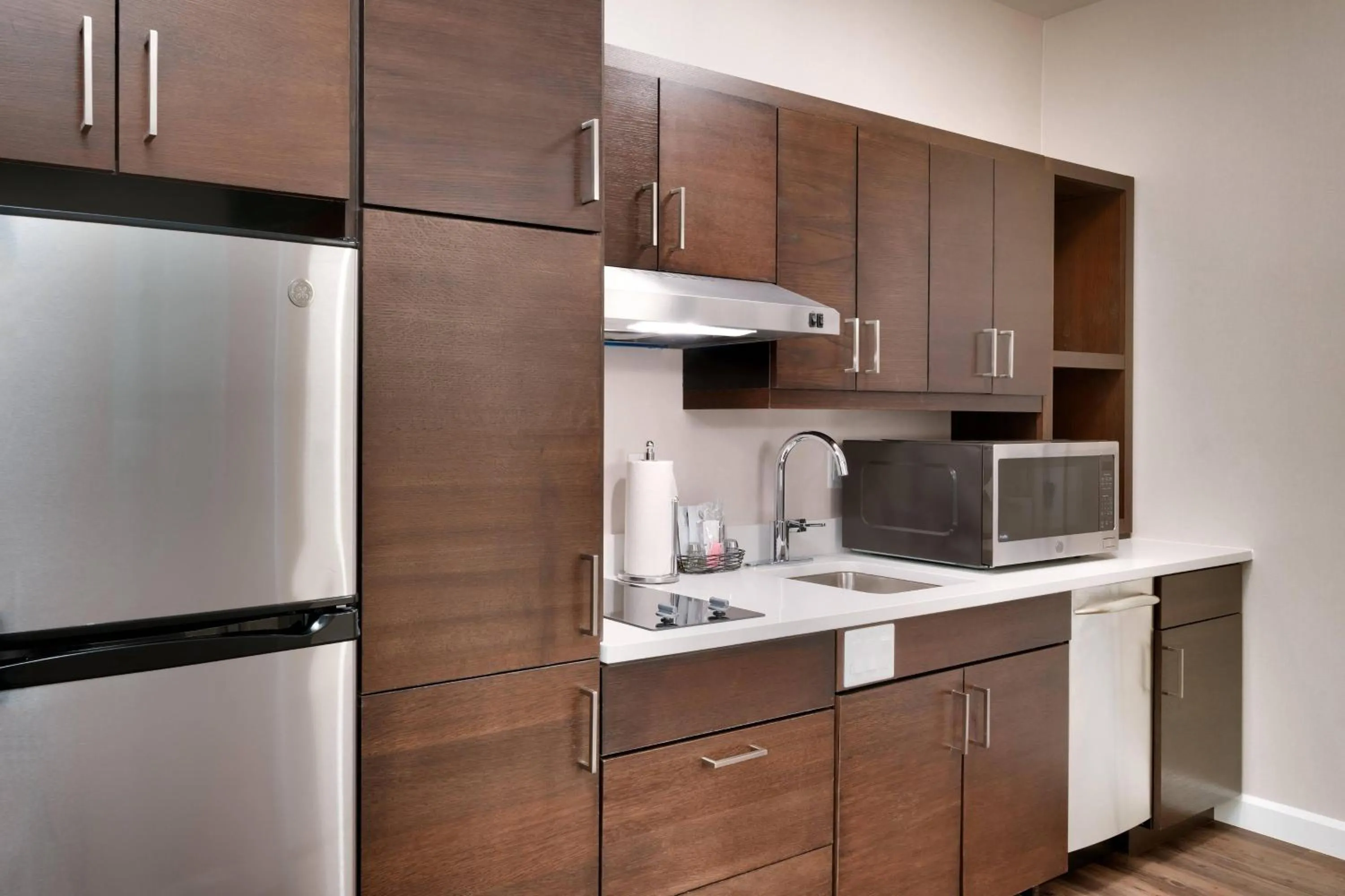 Kitchen or kitchenette in TownePlace Suites by Marriott Salt Lake City Downtown