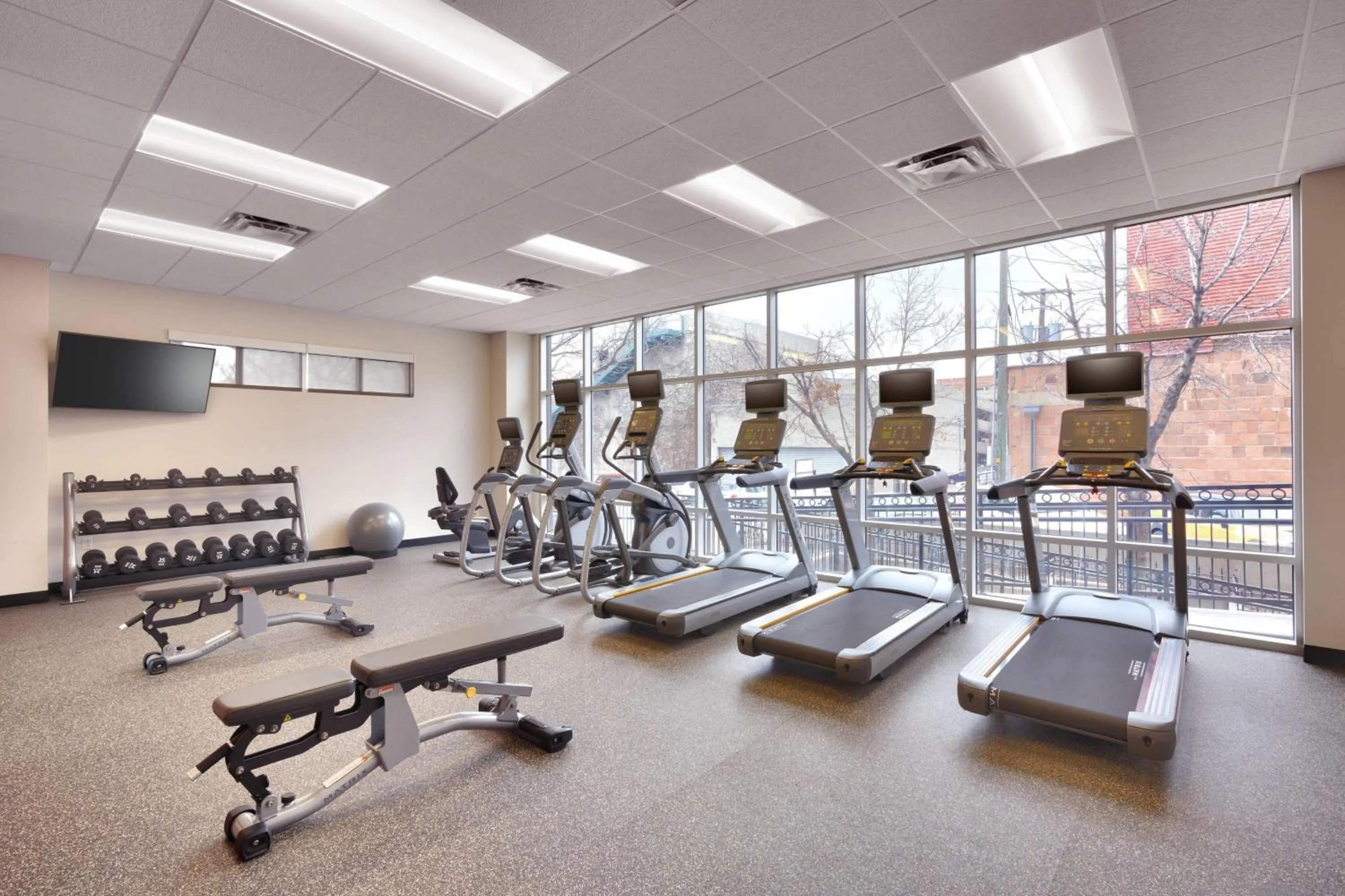 Fitness centre/facilities in TownePlace Suites by Marriott Salt Lake City Downtown