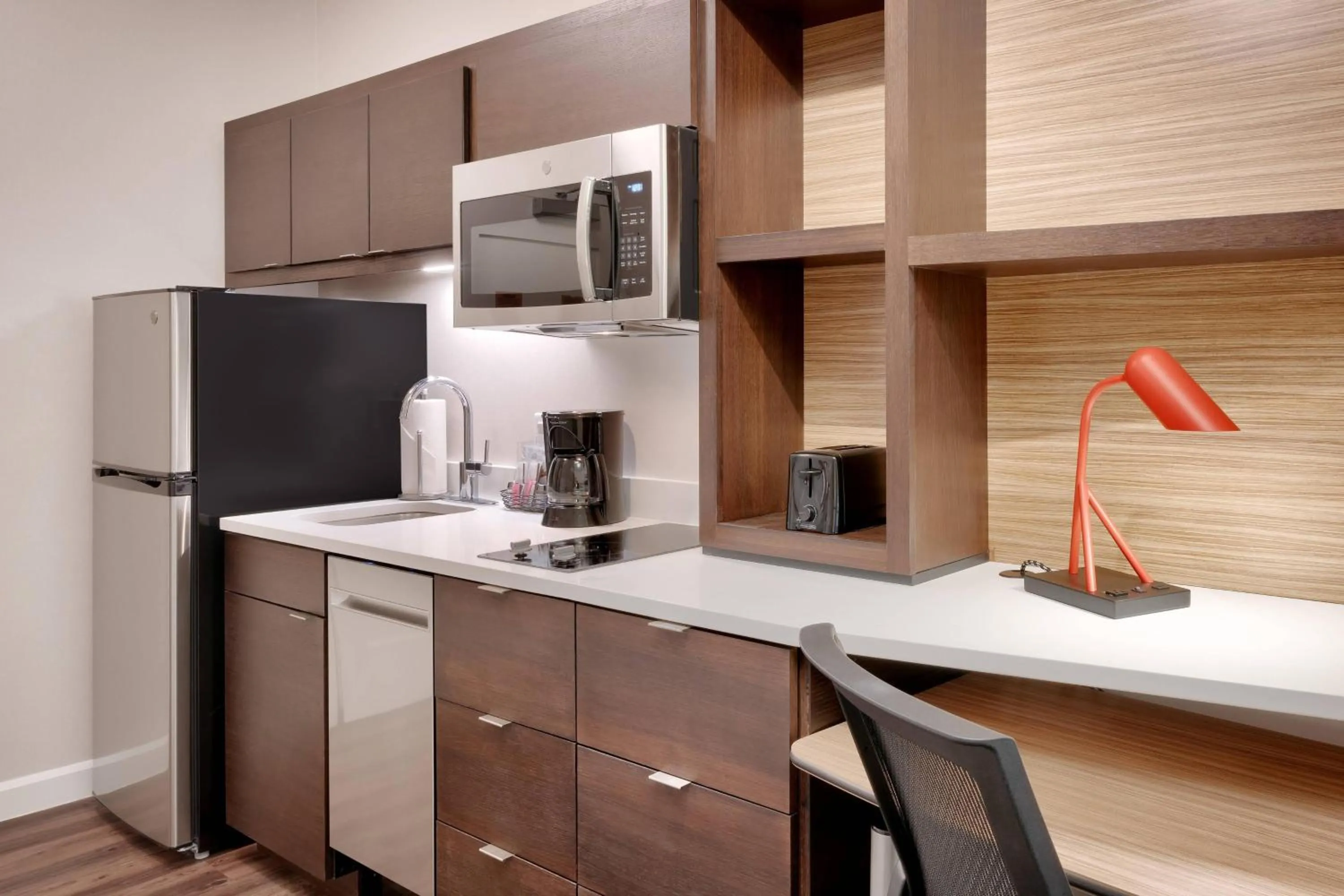 Kitchen or kitchenette in TownePlace Suites by Marriott Salt Lake City Downtown