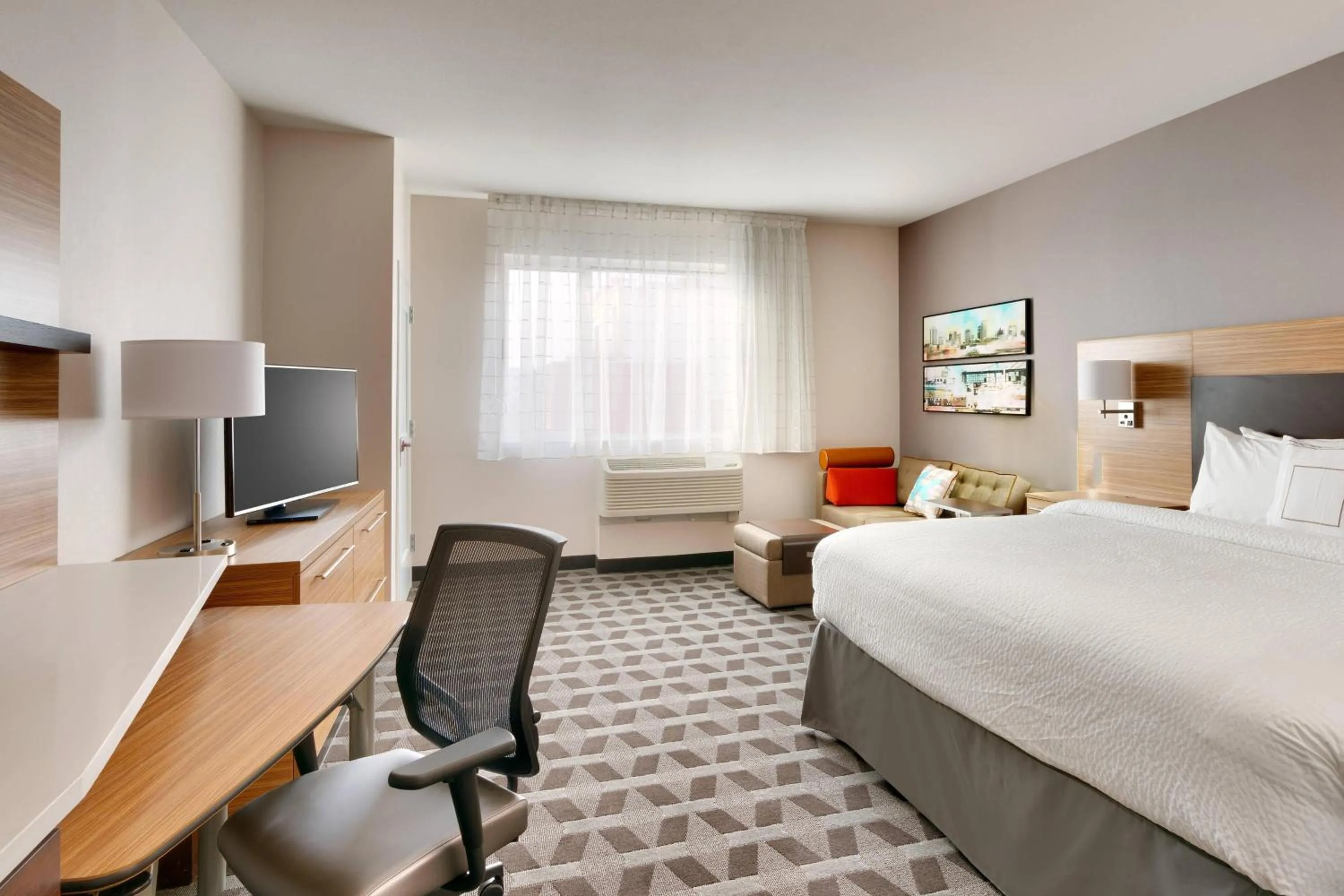 Bedroom, Bed in TownePlace Suites by Marriott Salt Lake City Downtown