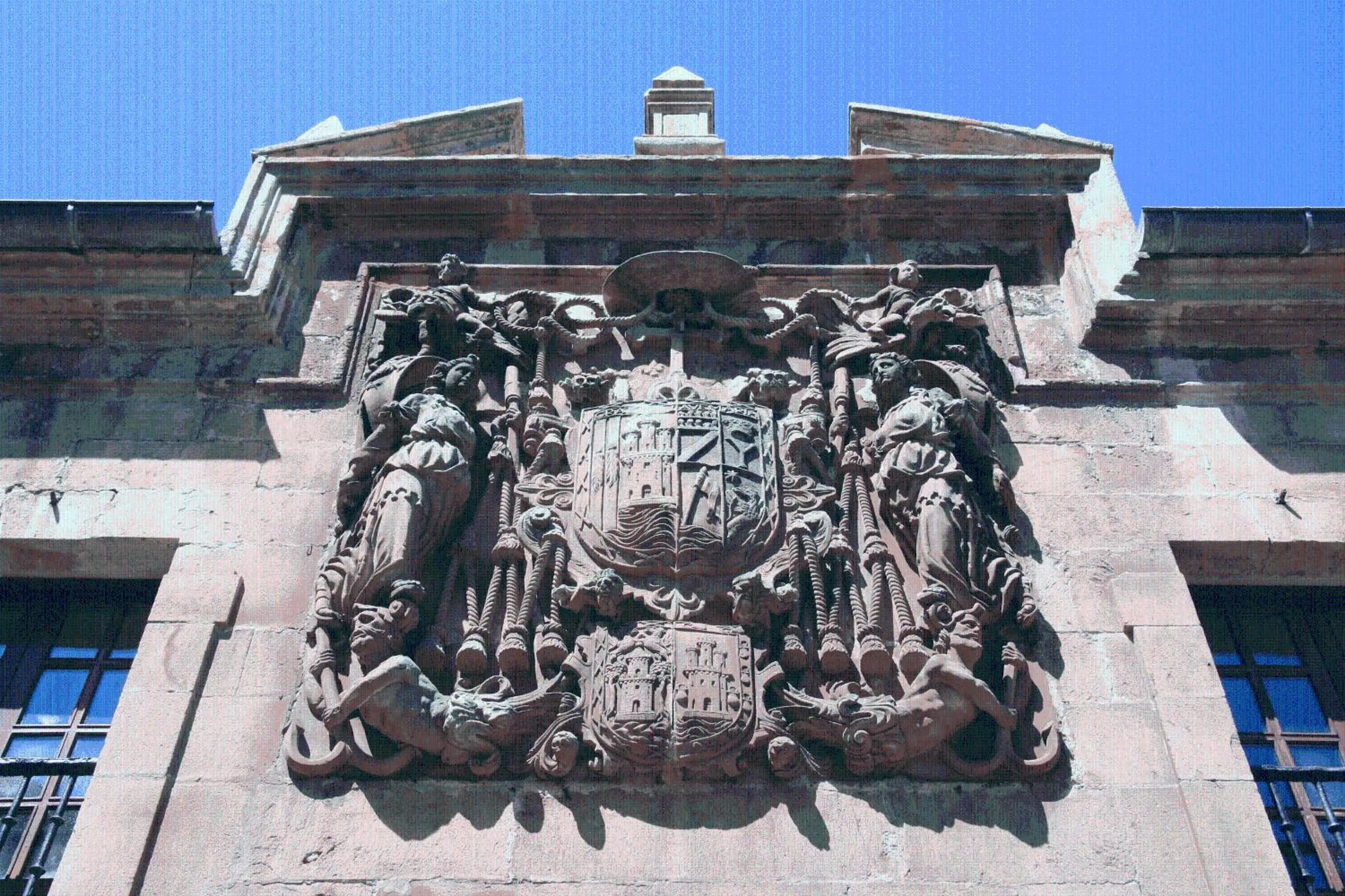 Decorative detail in Los Guardeses