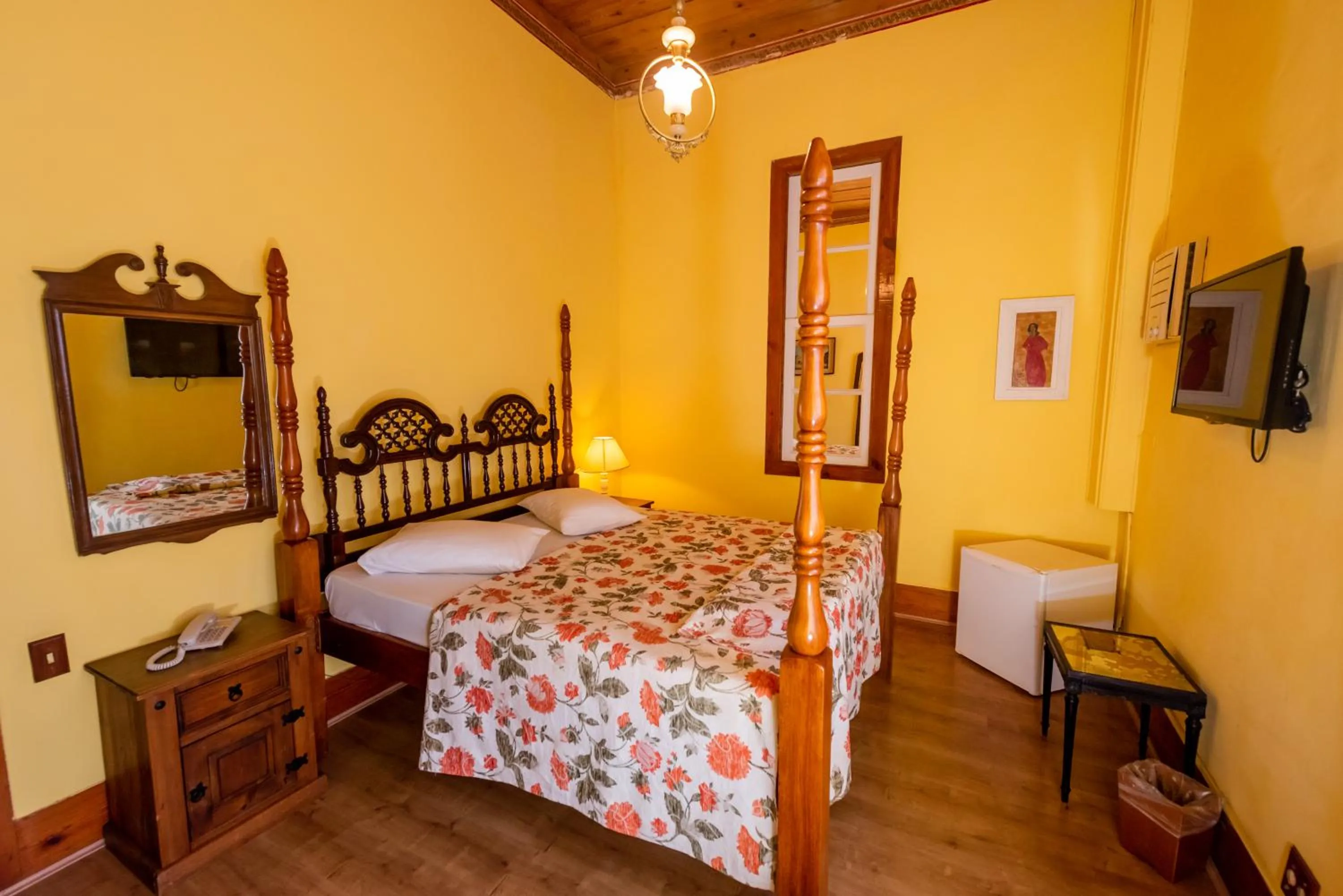 Bed in Pousada Imperial Koeler