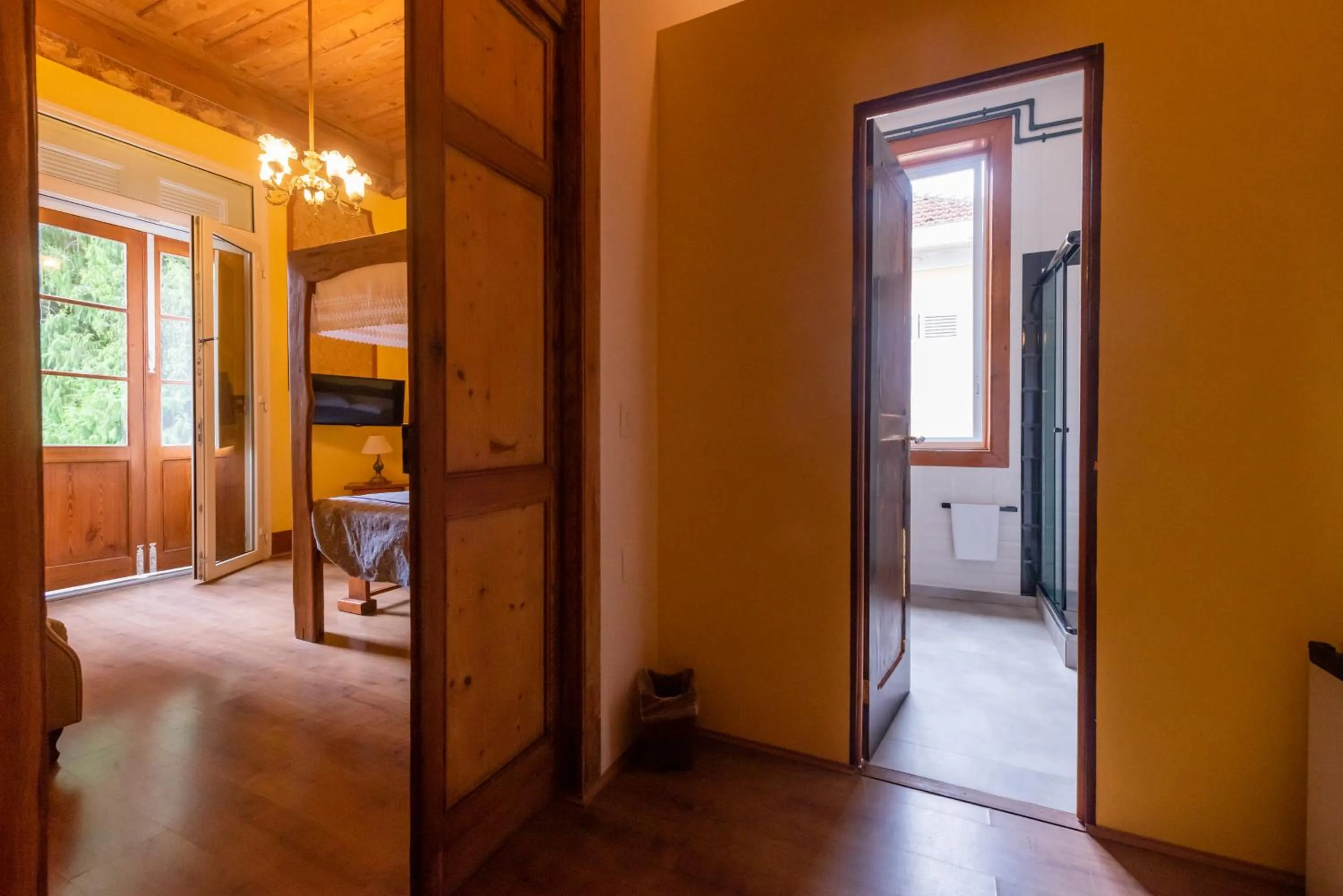 Bed in Pousada Imperial Koeler