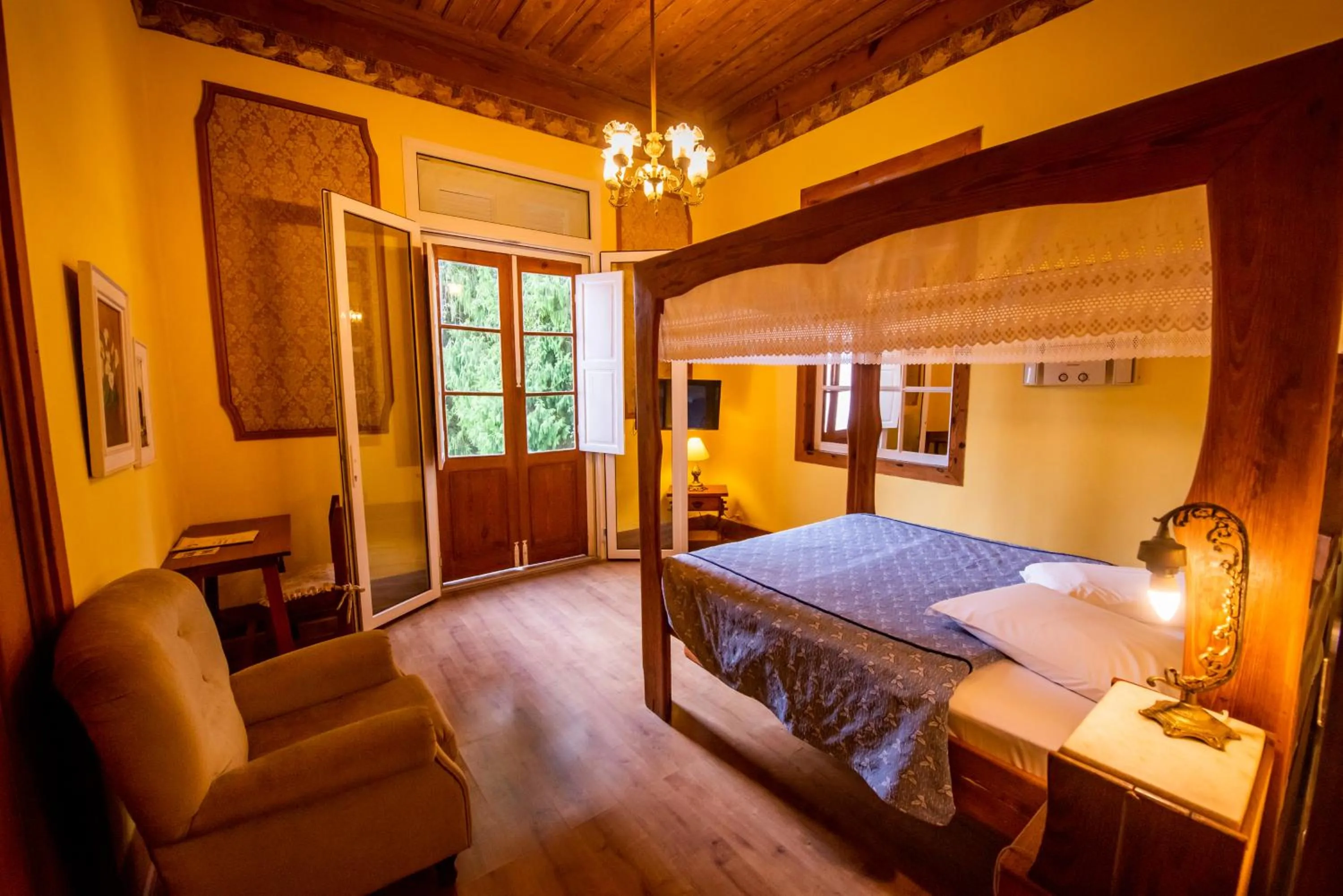 Bed in Pousada Imperial Koeler