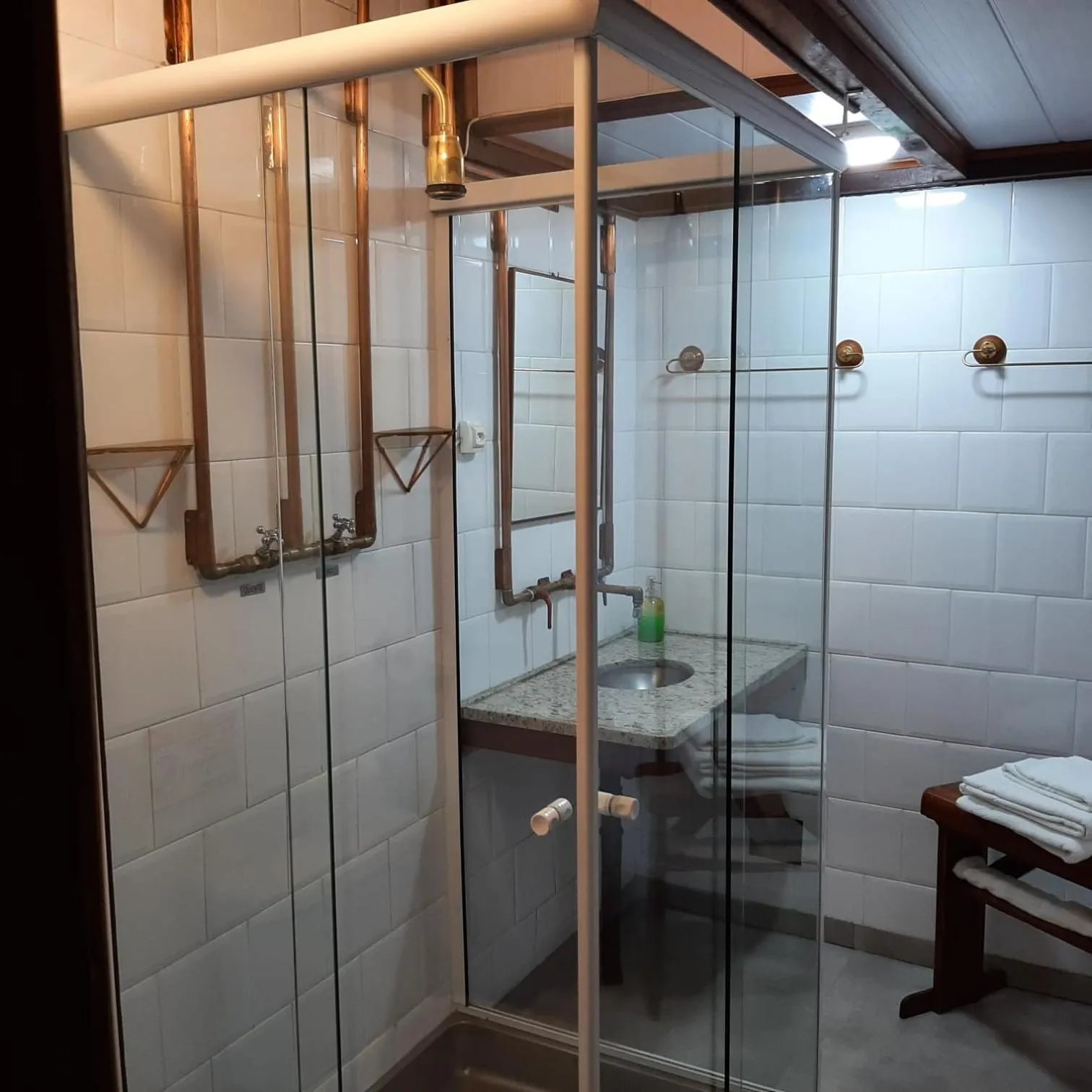 Bathroom in Pousada Imperial Koeler