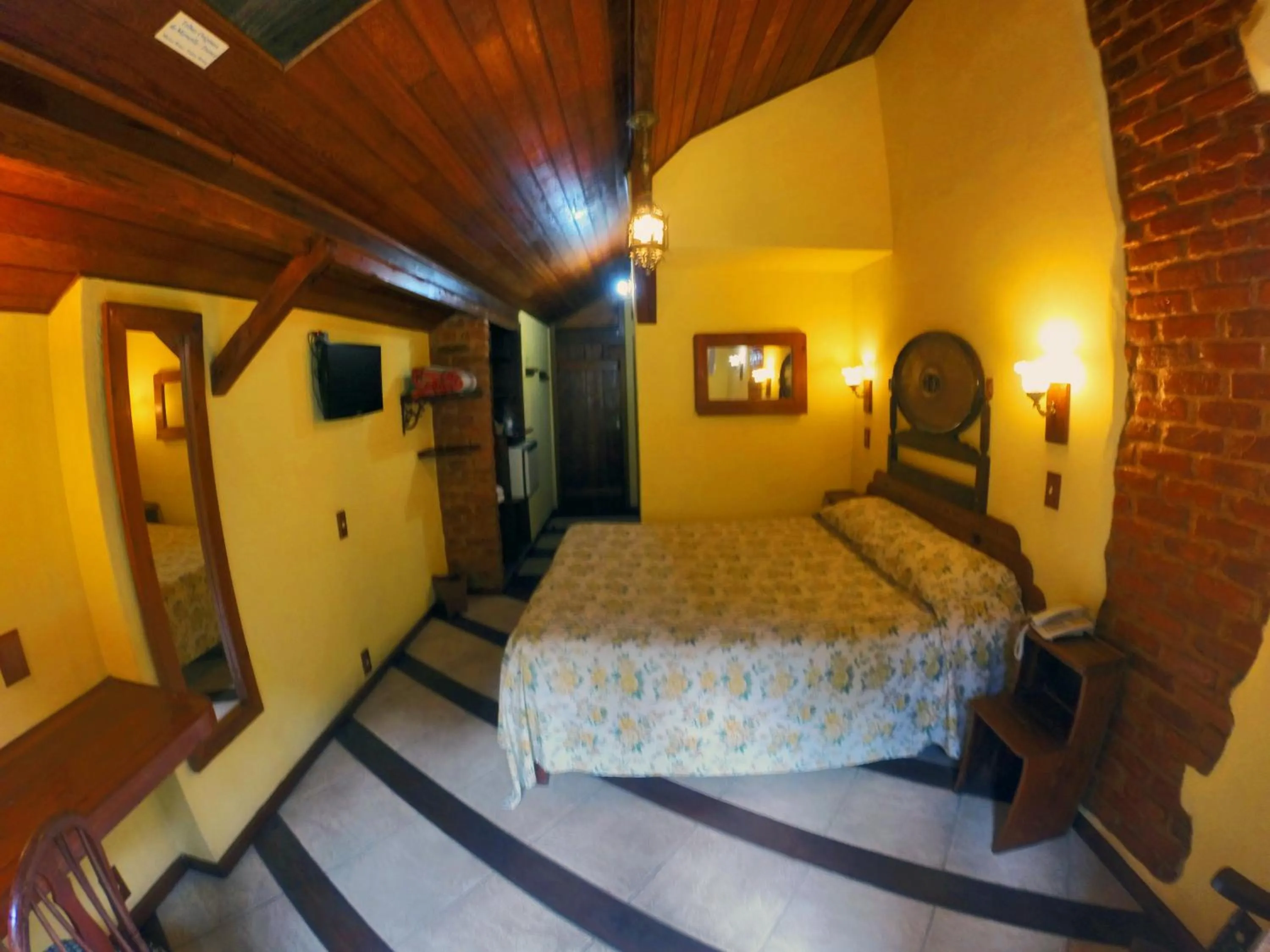 Bed in Pousada Imperial Koeler