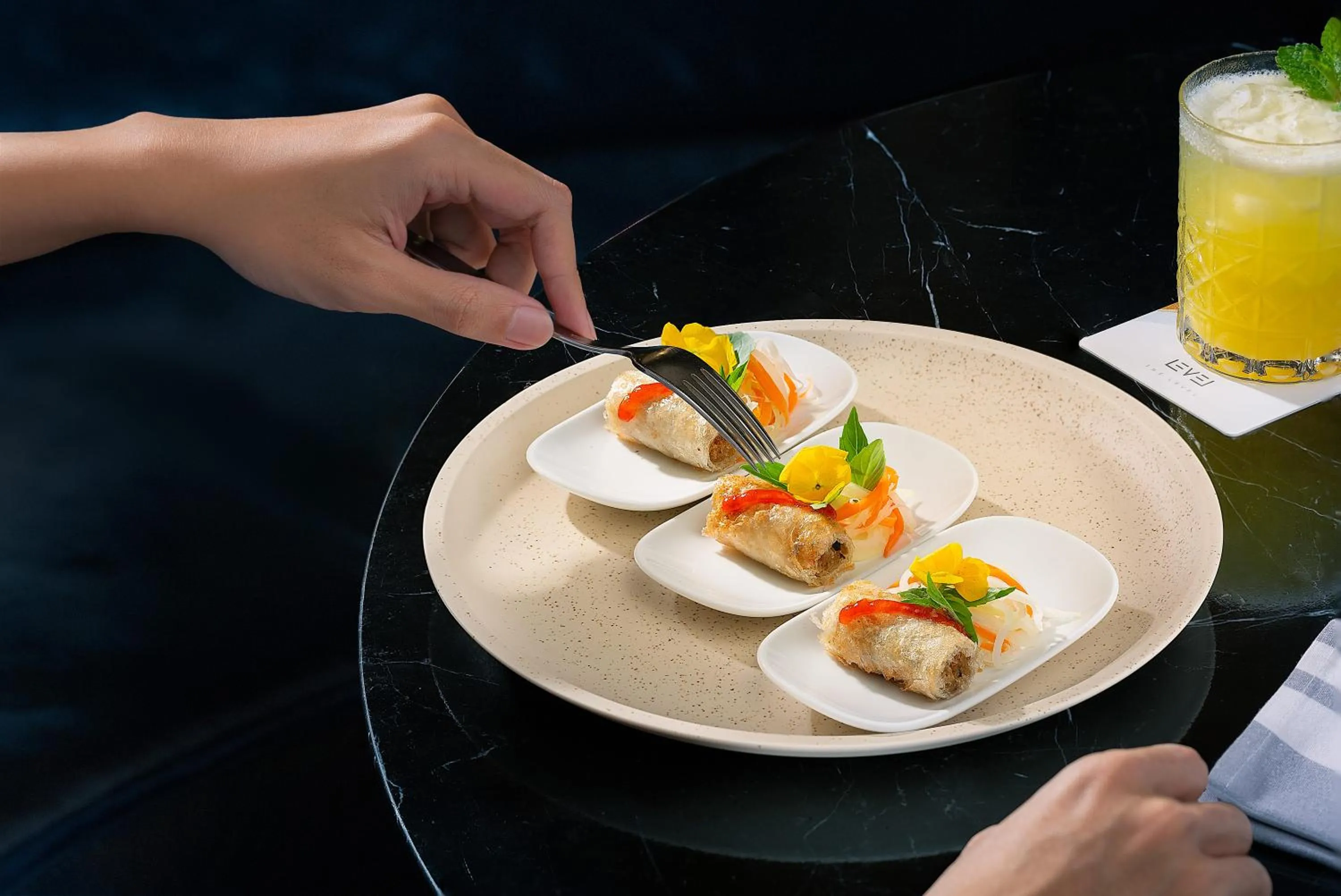 Food and drinks in Melia Vinpearl Hue