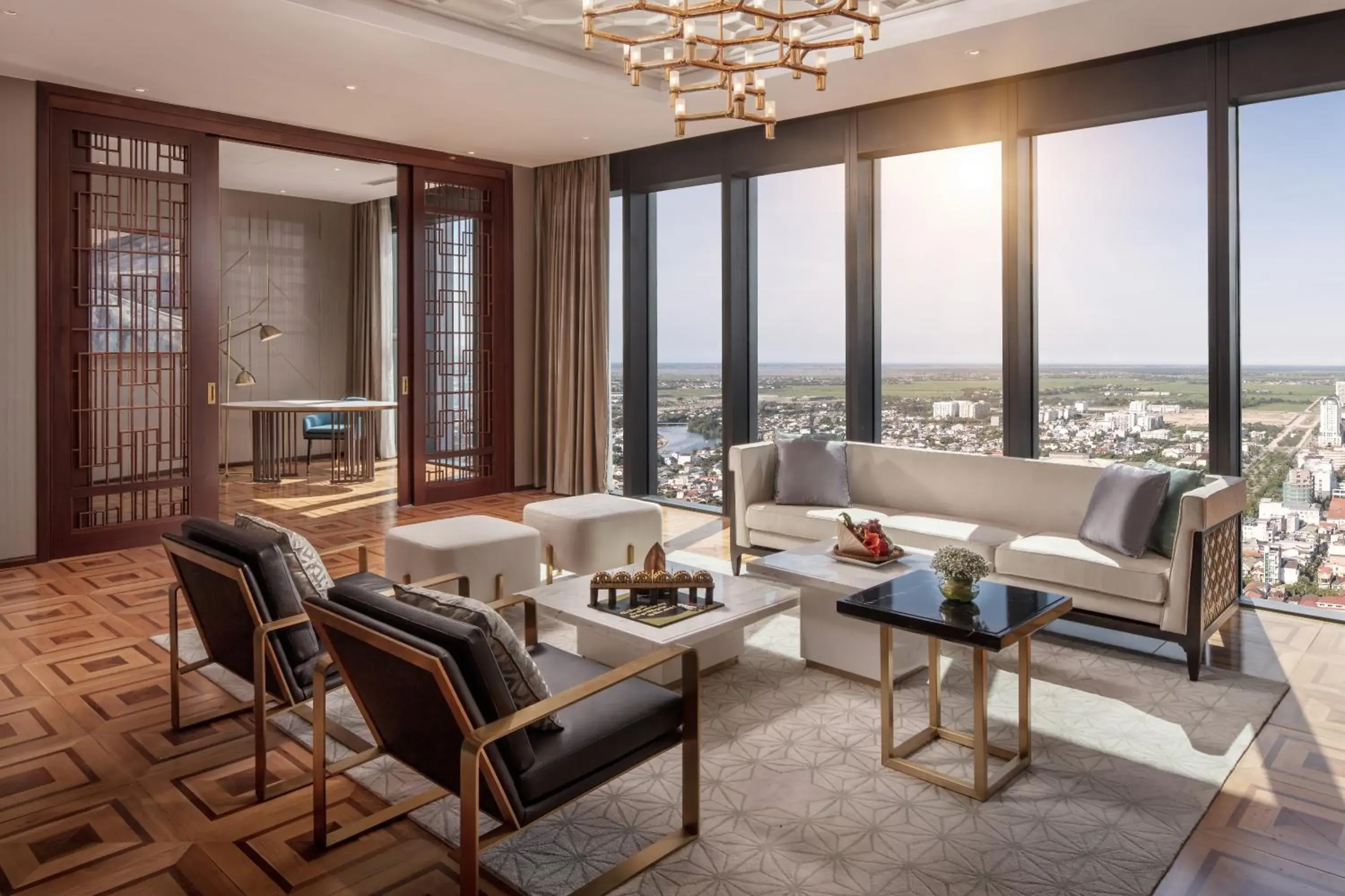 Presidential Suite in Melia Vinpearl Hue Presidential Suite in Melia Vinpearl Hue