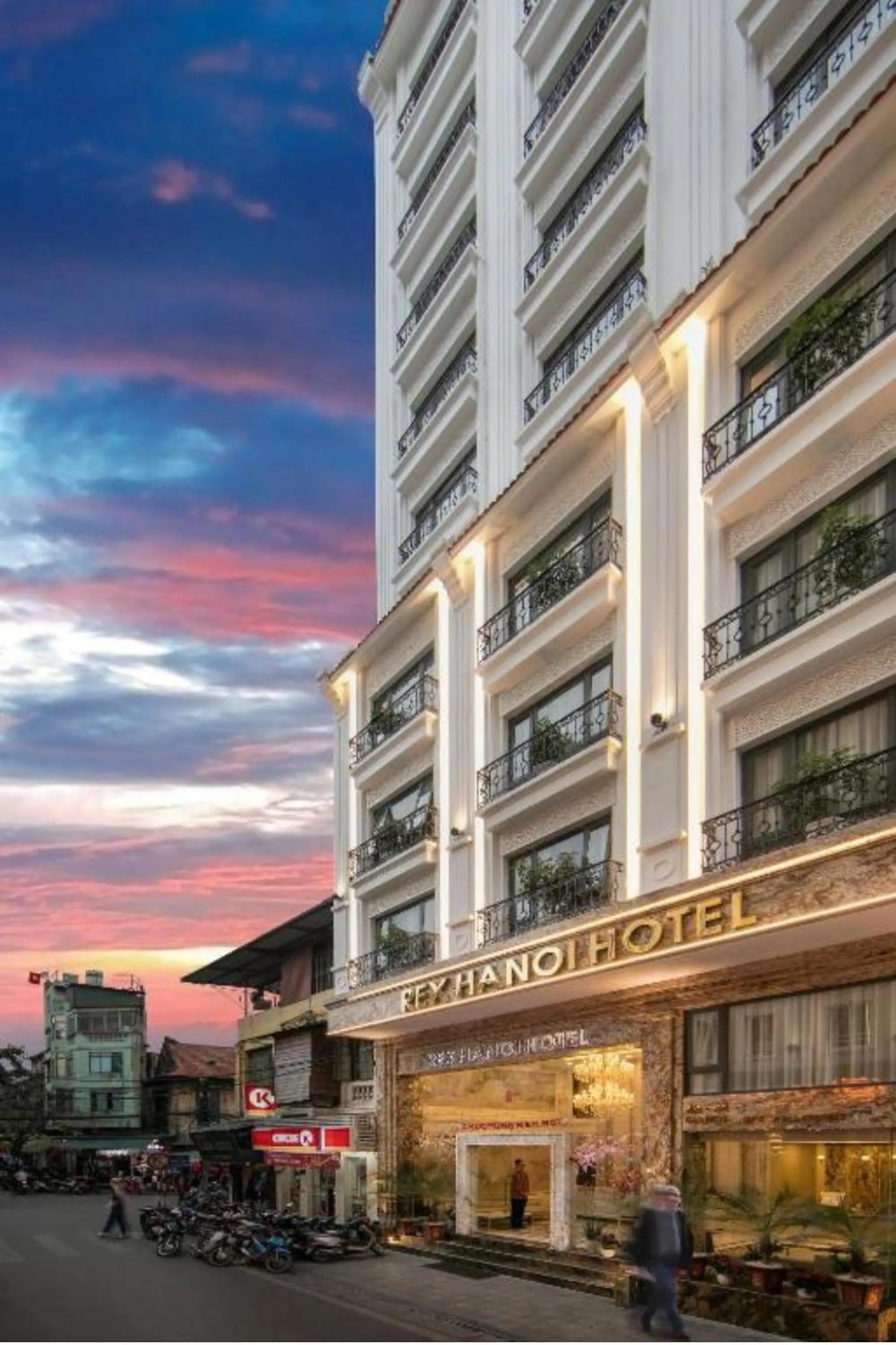 Facade/entrance in Rex Hanoi Hotel