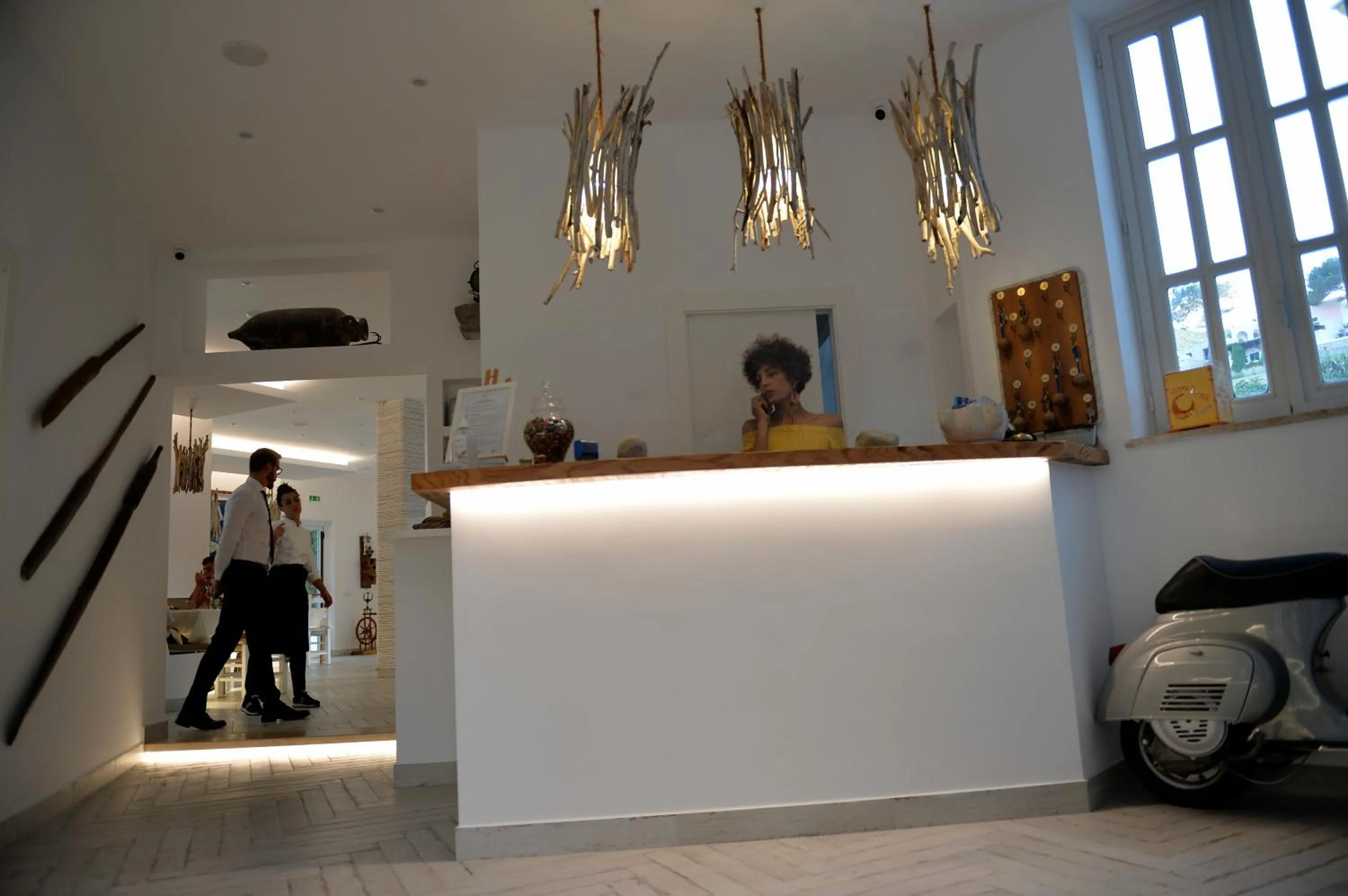 Staff in Piccolo Hotel Luisa