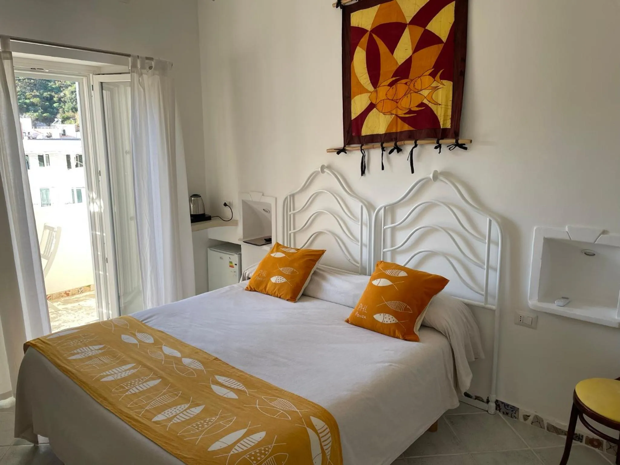 Bed in Piccolo Hotel Luisa