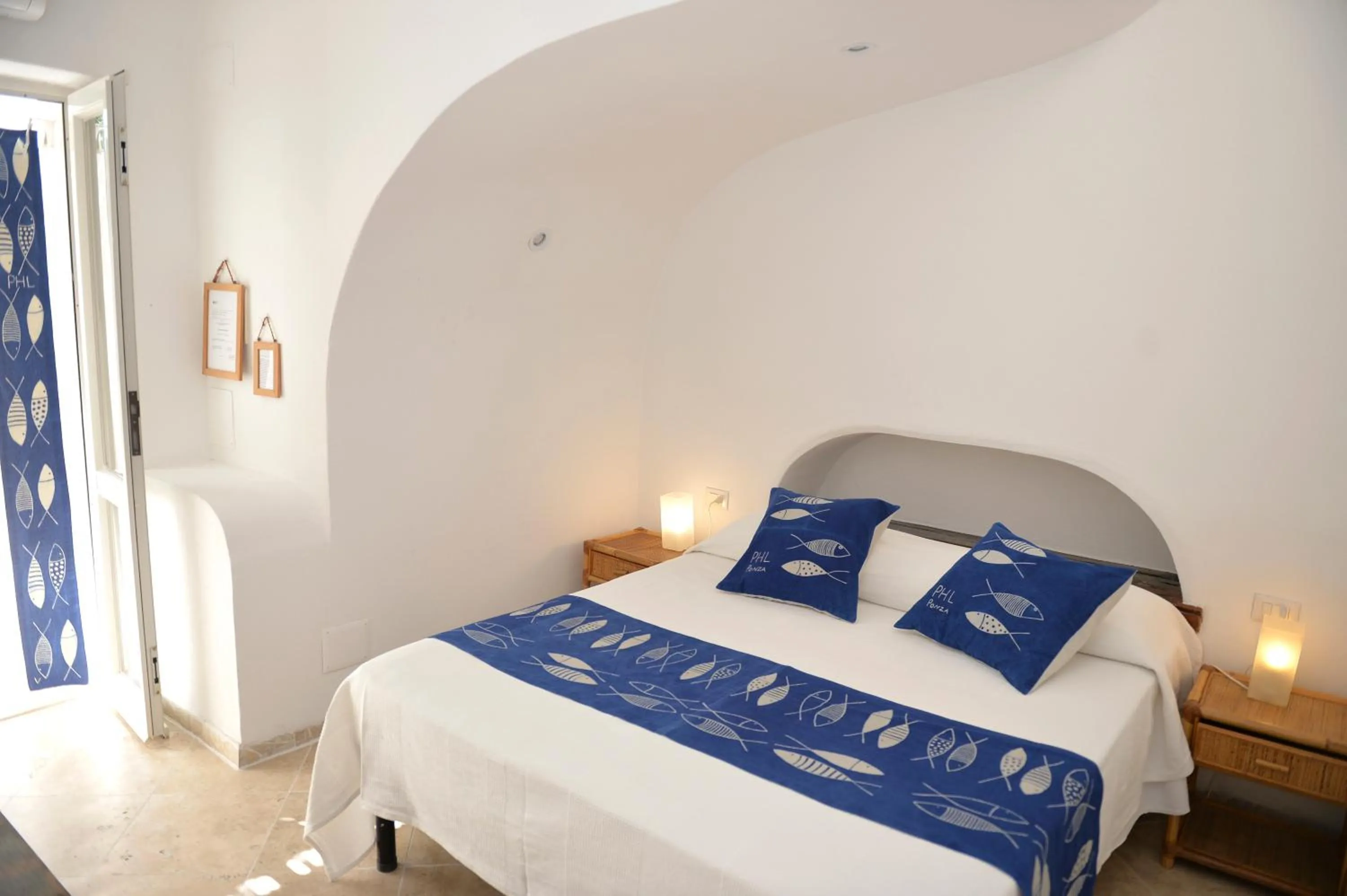 Bed in Piccolo Hotel Luisa