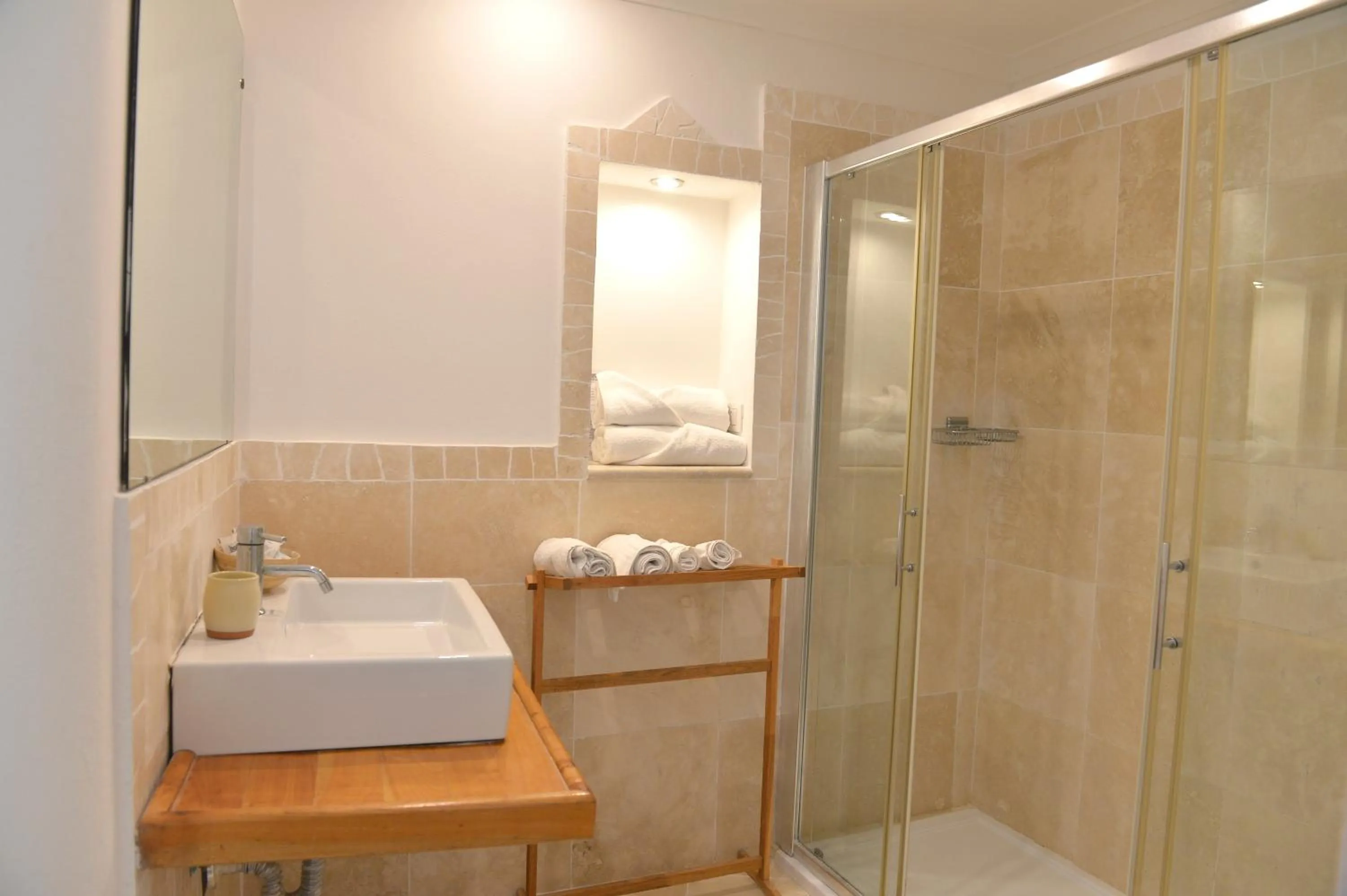 Shower in Piccolo Hotel Luisa