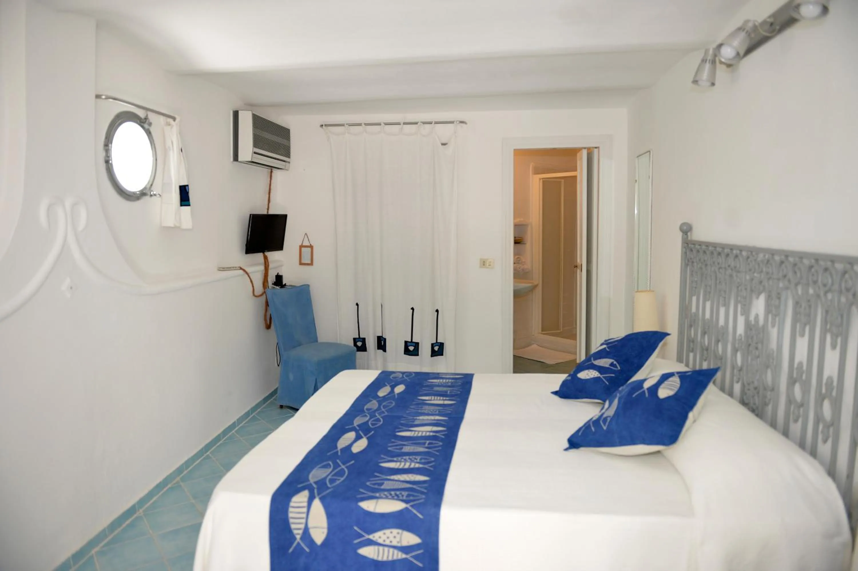 Bed in Piccolo Hotel Luisa