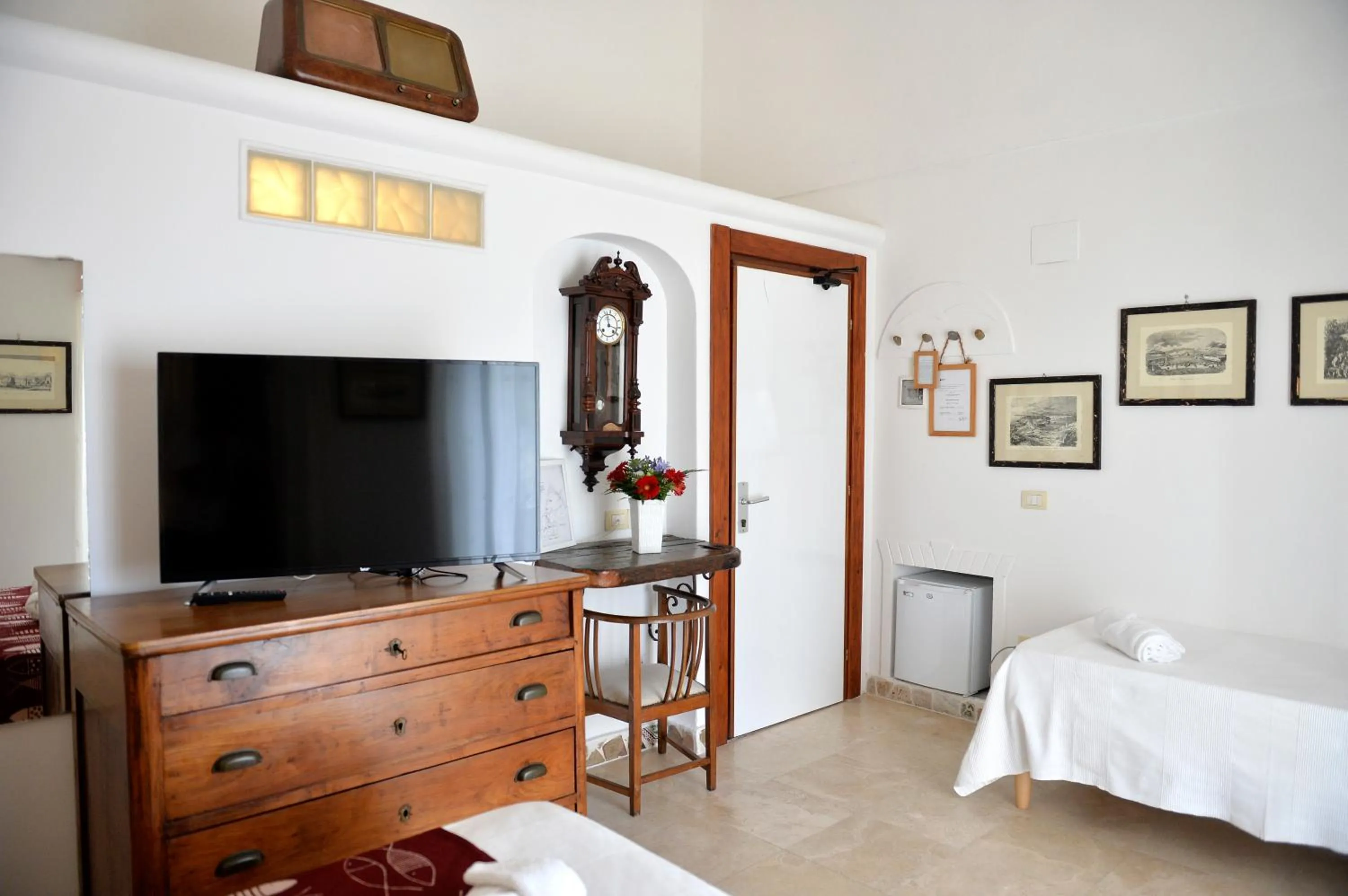 Bed in Piccolo Hotel Luisa