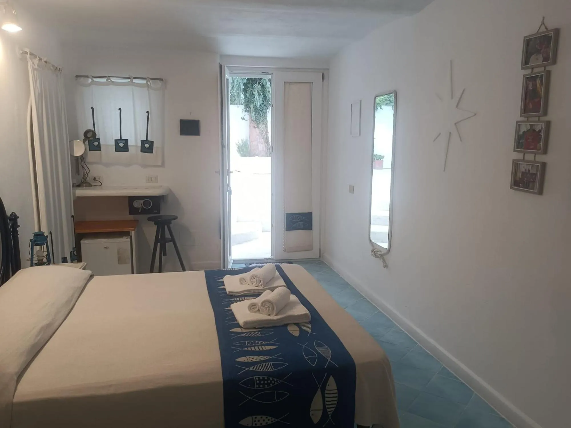 Bed in Piccolo Hotel Luisa