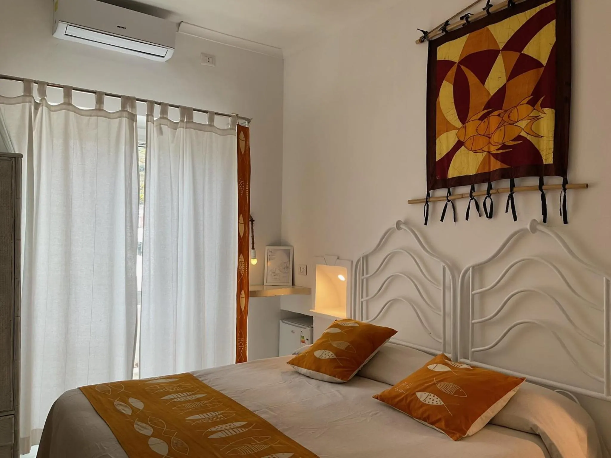 Bed in Piccolo Hotel Luisa