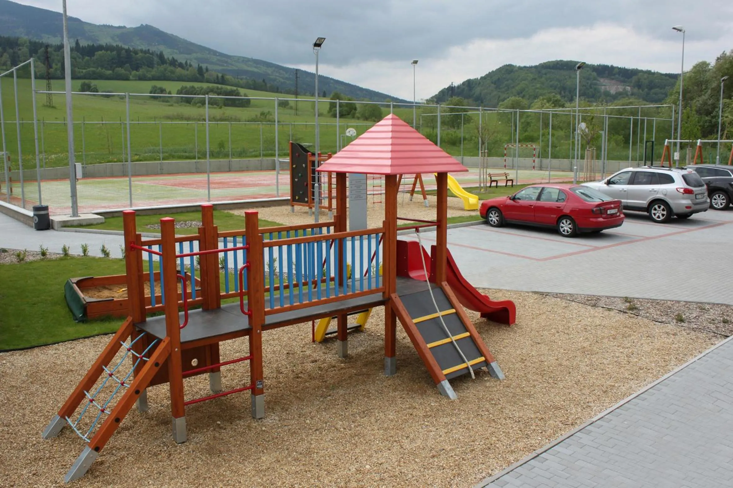 Children play ground in Hotel Helios