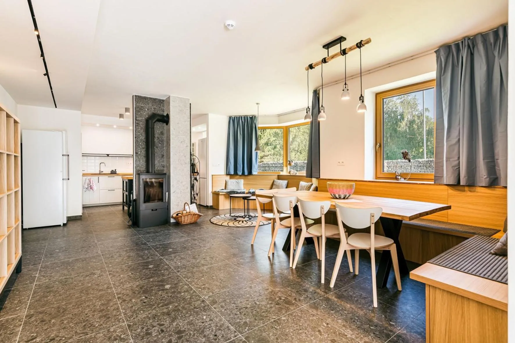 Dining area in Hotel Helios