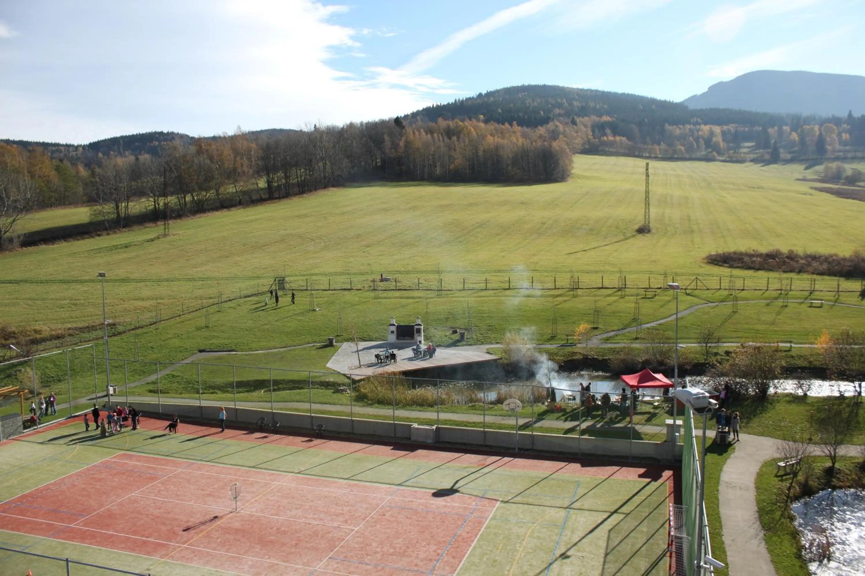 Bird's eye view in Hotel Helios