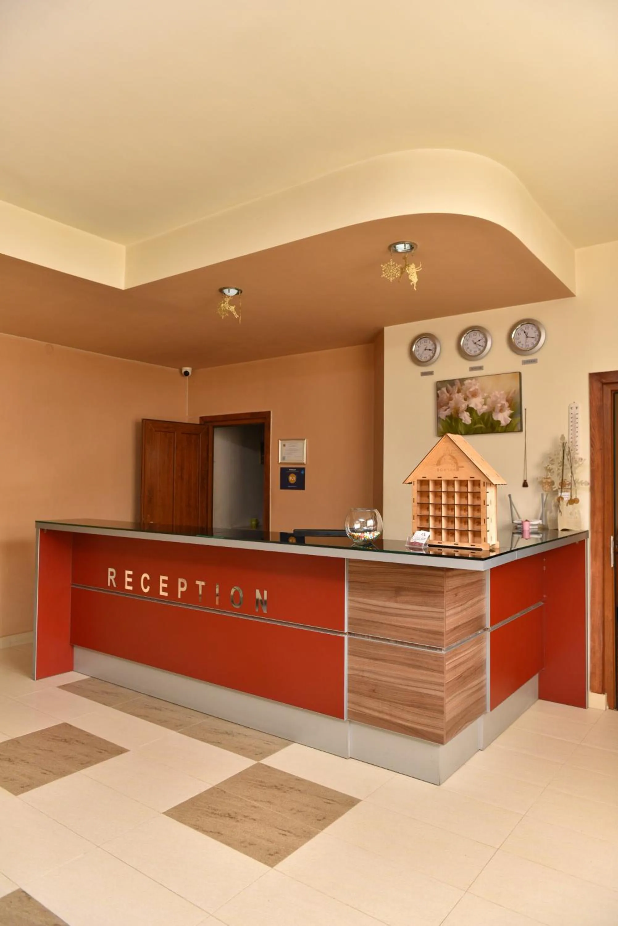 Lobby or reception in GreenWood Hotel