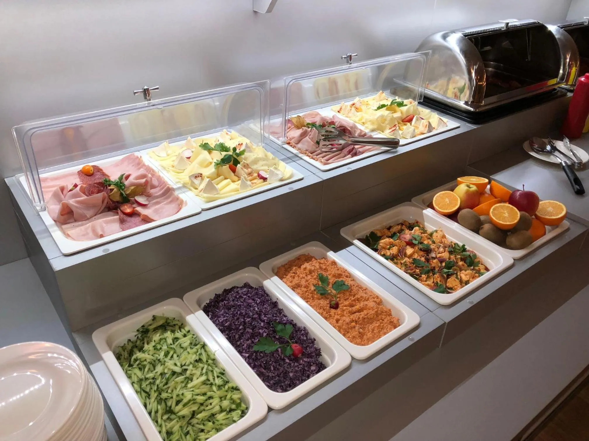 Continental breakfast in K-Triumf Resort