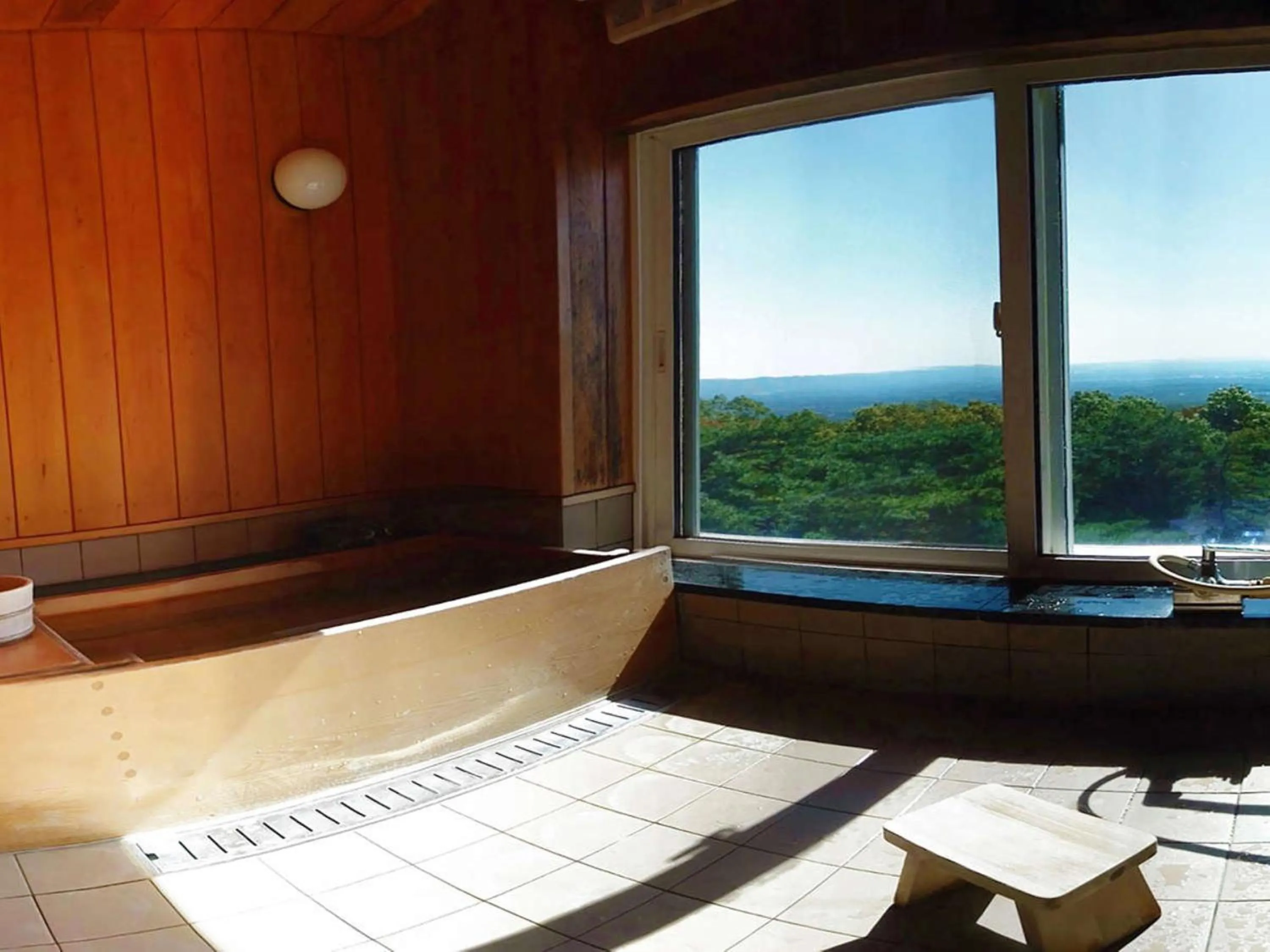 Shower in Wakaki Ryokan - Nasu Yumoto Onsen