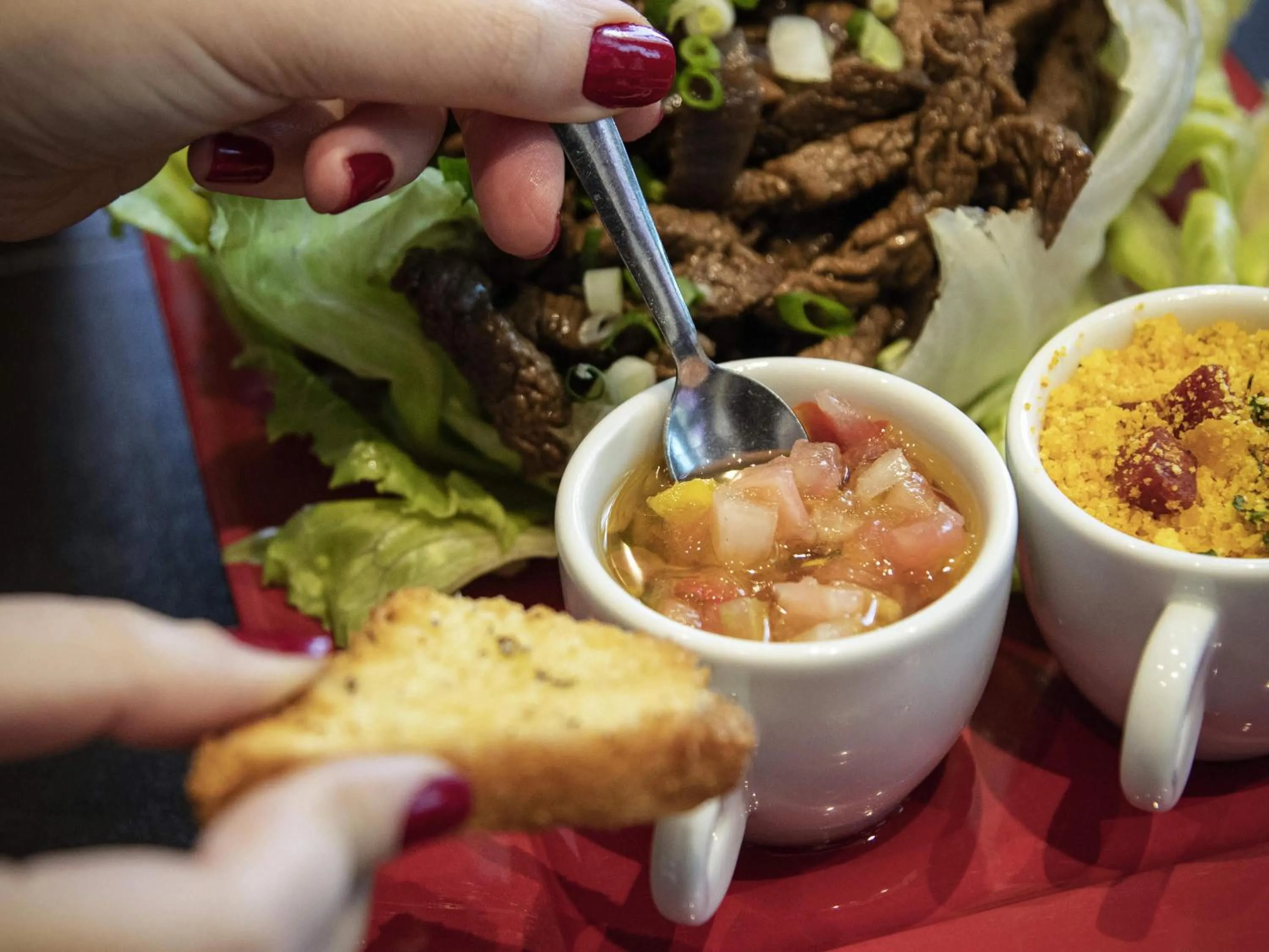 Restaurant/places to eat in ibis Sao Paulo Tatuape