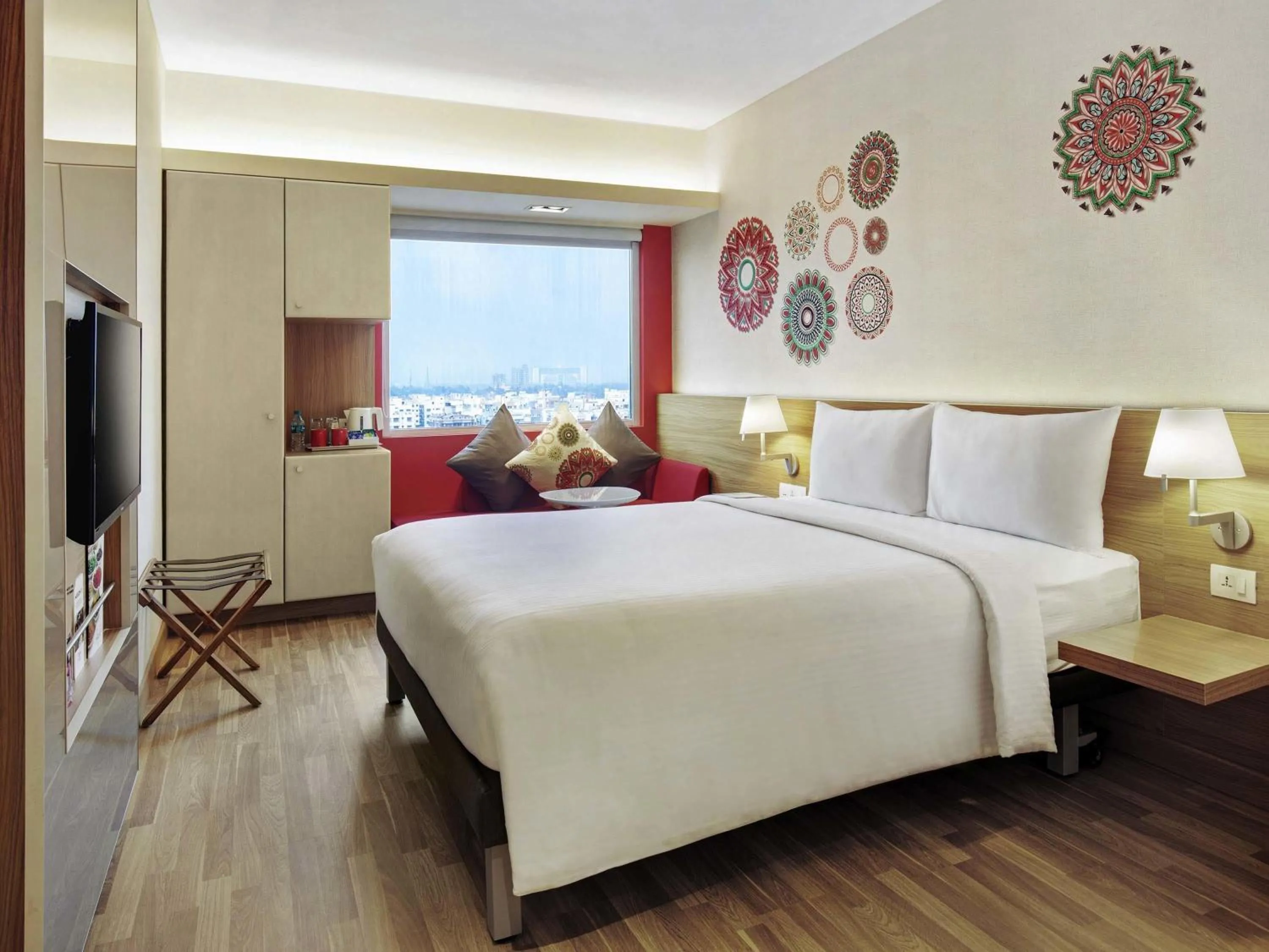 Bedroom, Bed in ibis Kolkata Rajarhat - An Accor Brand