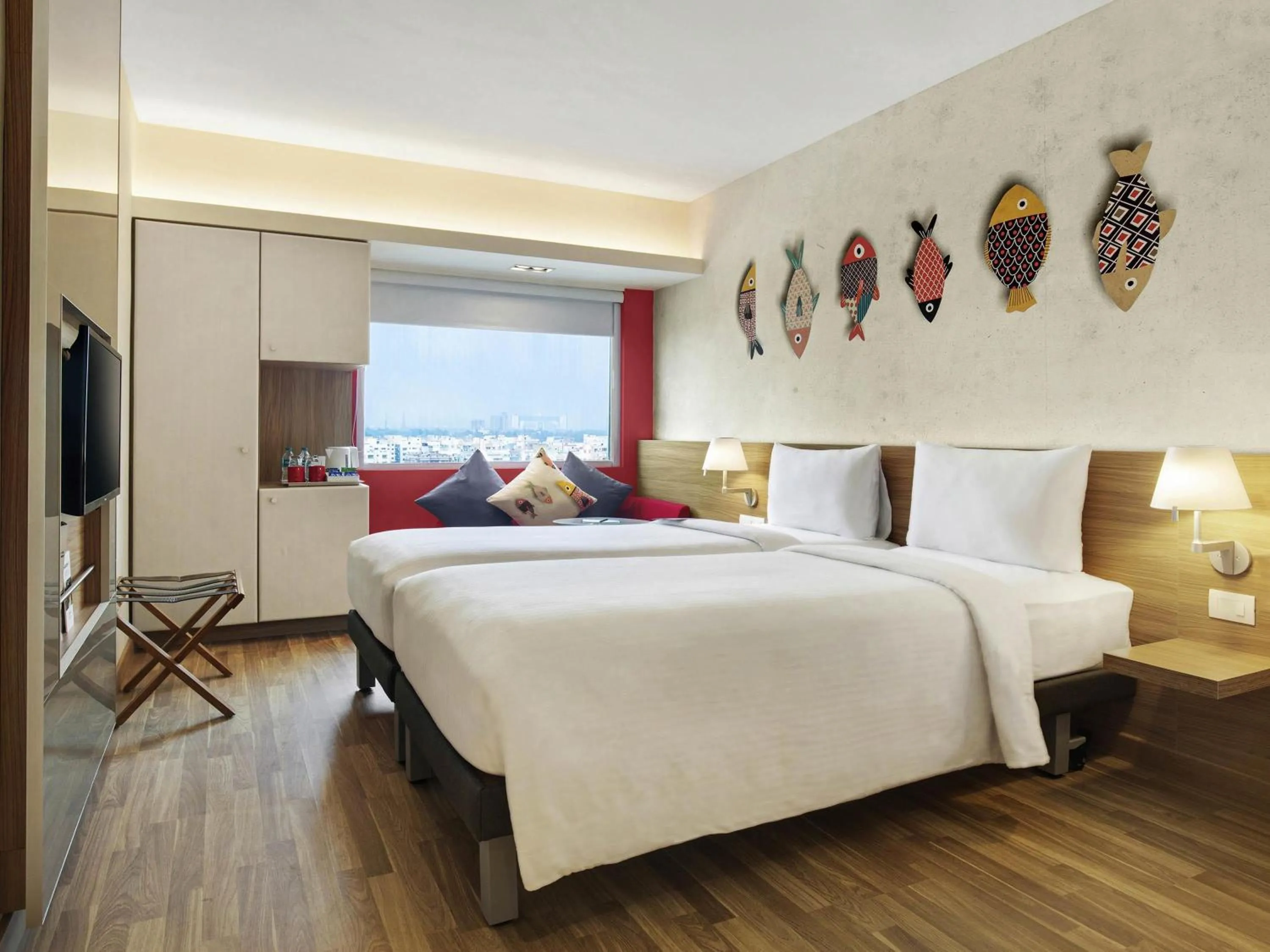 Bedroom, Bed in ibis Kolkata Rajarhat - An Accor Brand