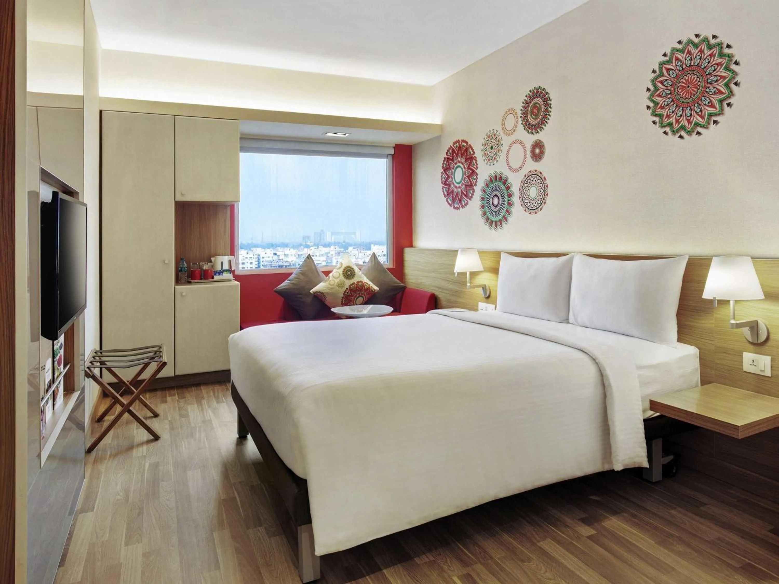 Bedroom, Bed in ibis Kolkata Rajarhat - An Accor Brand