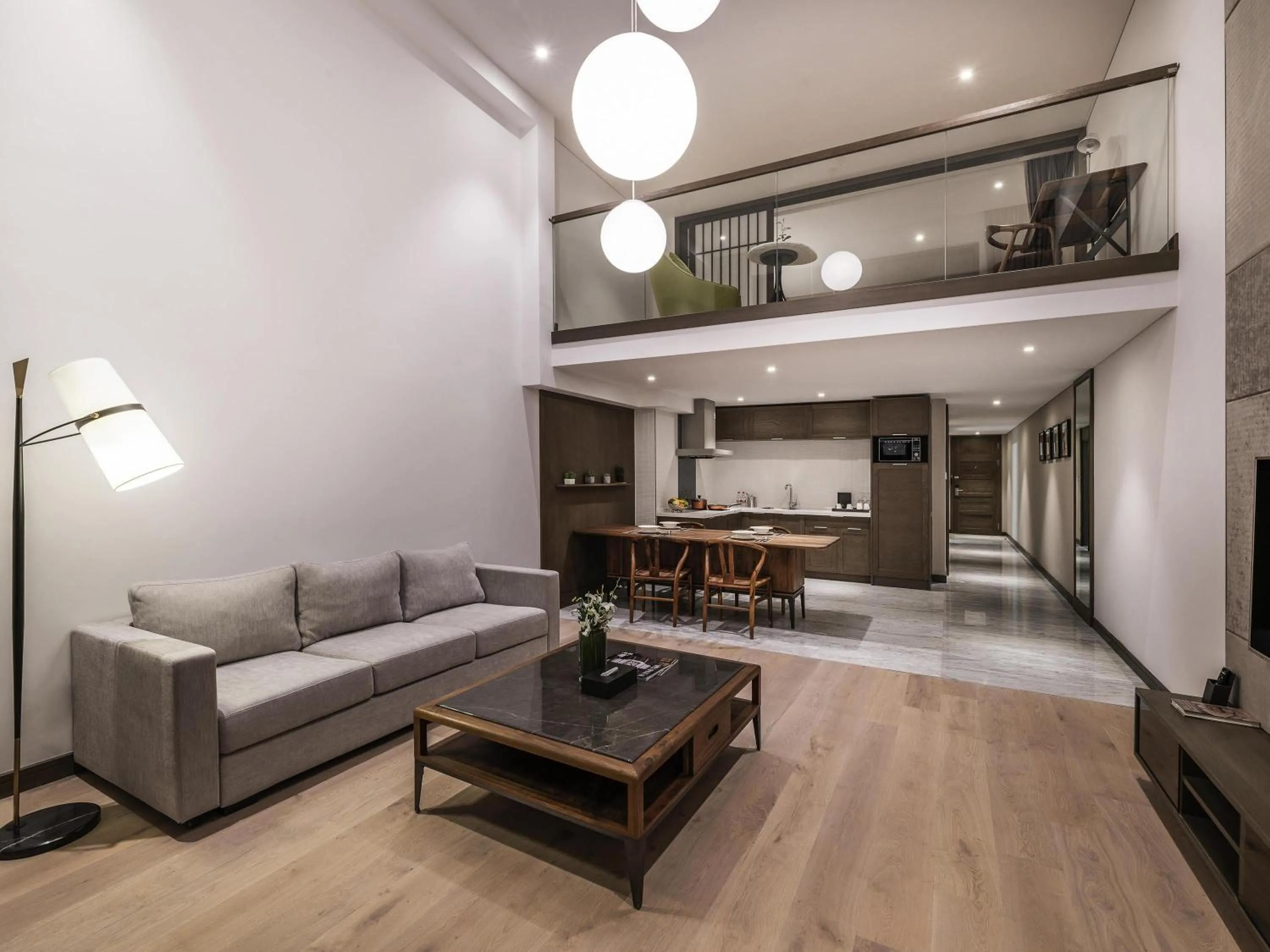 Bedroom in Novotel Suites Shanghai Hongqiao