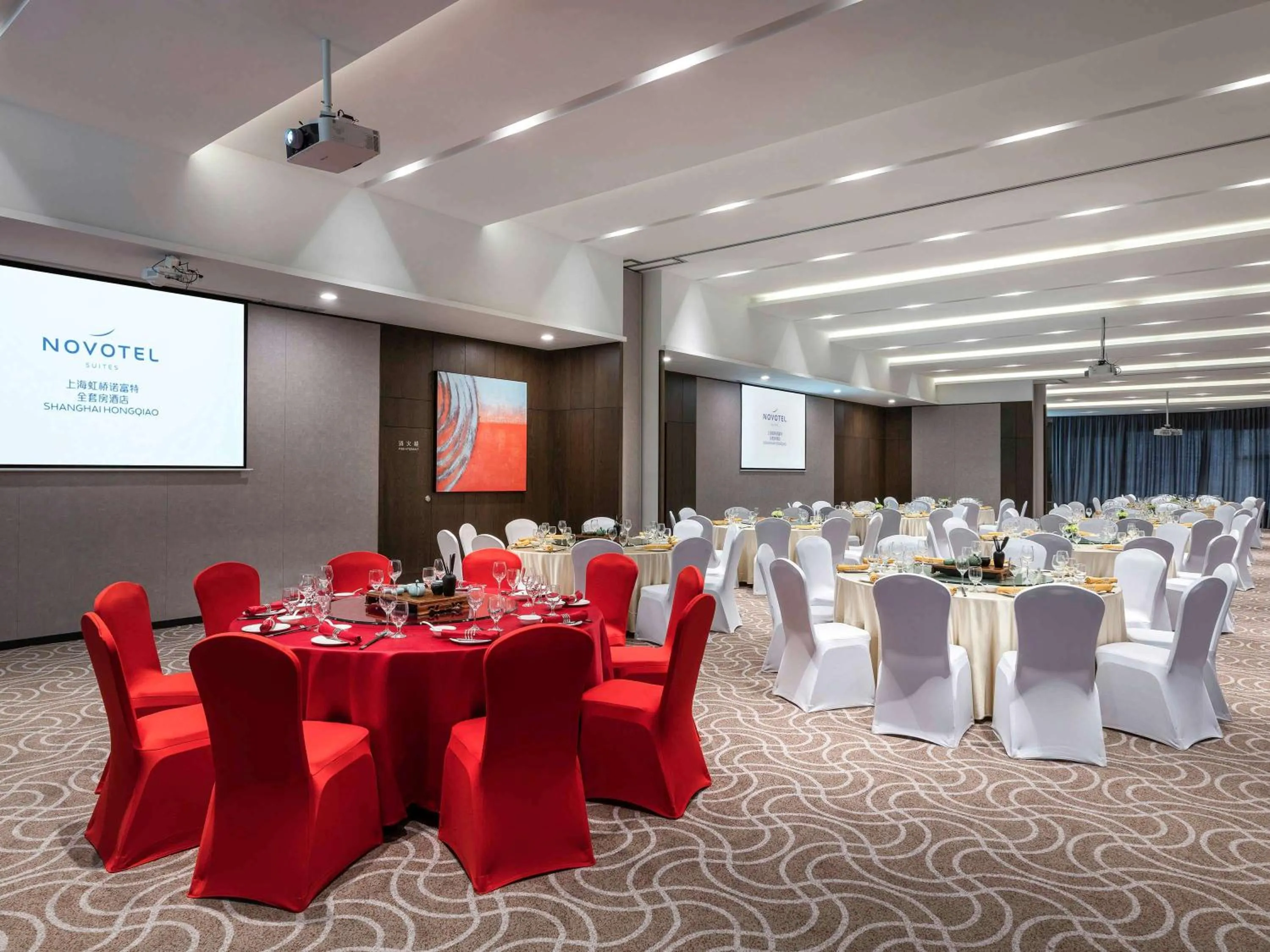 On site in Novotel Suites Shanghai Hongqiao