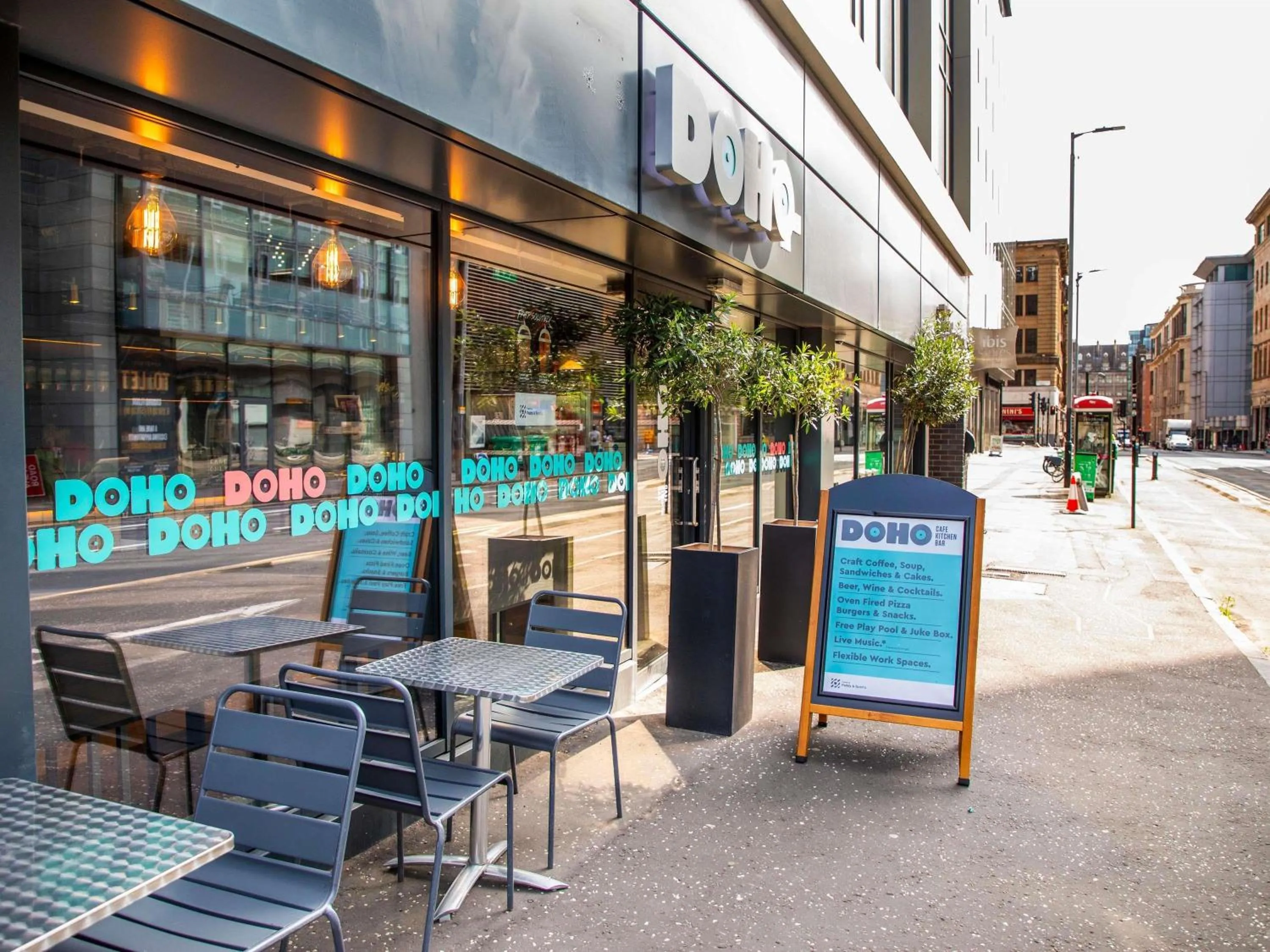 Restaurant/places to eat in ibis Styles Glasgow Central