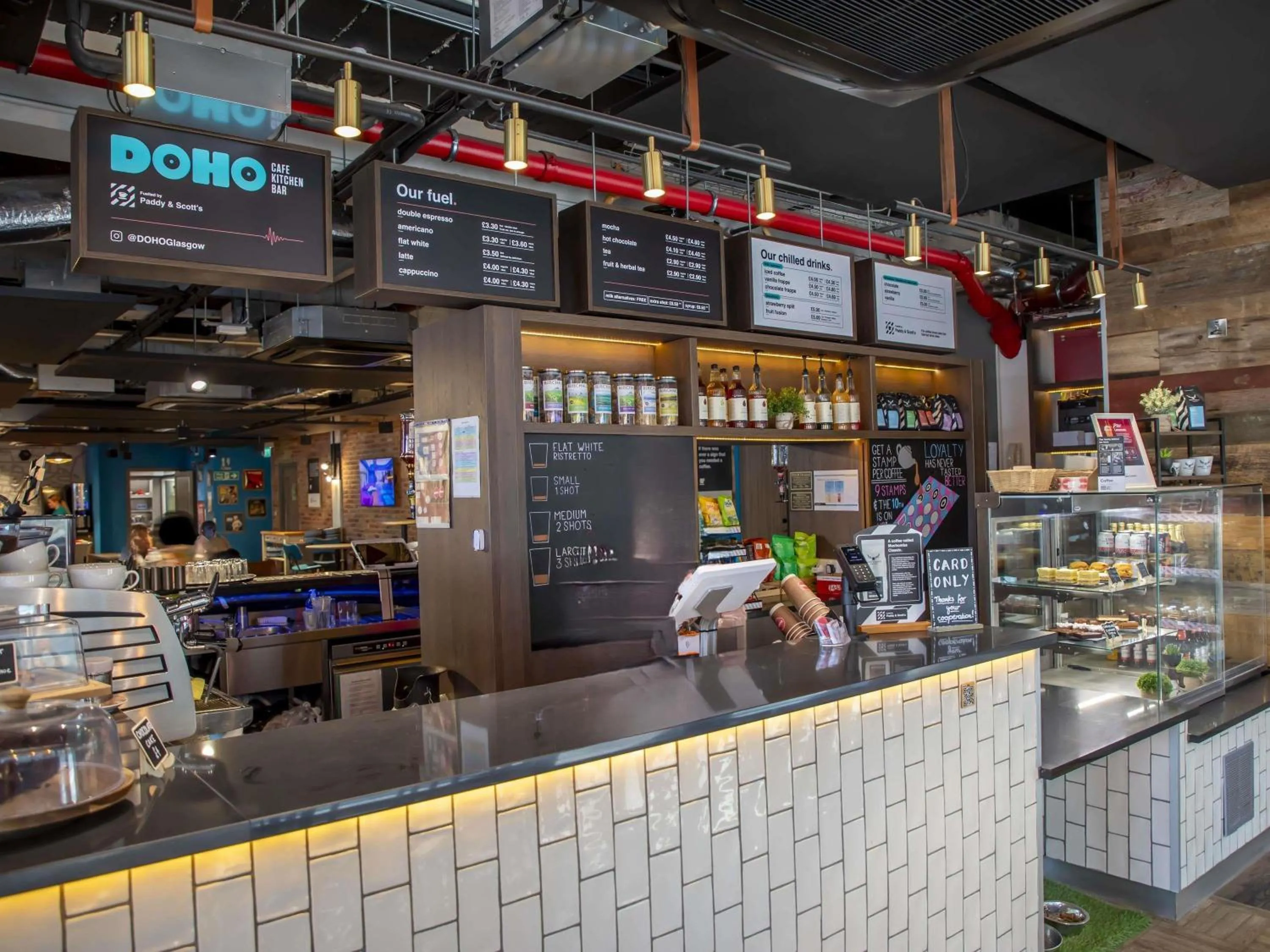 Restaurant/places to eat in ibis Styles Glasgow Central