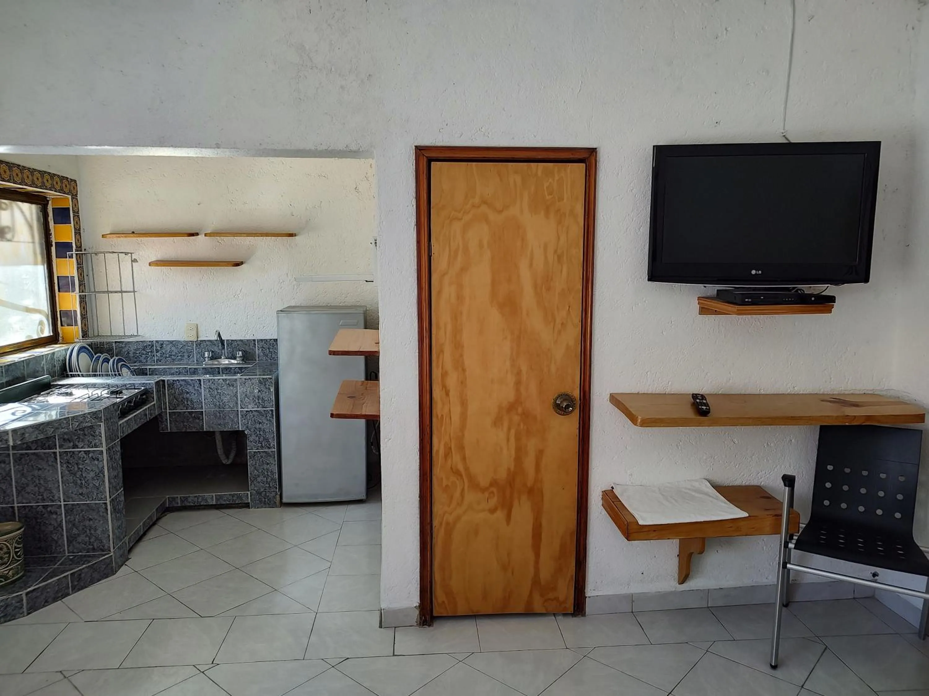 kitchen in Hotel Alcatraces