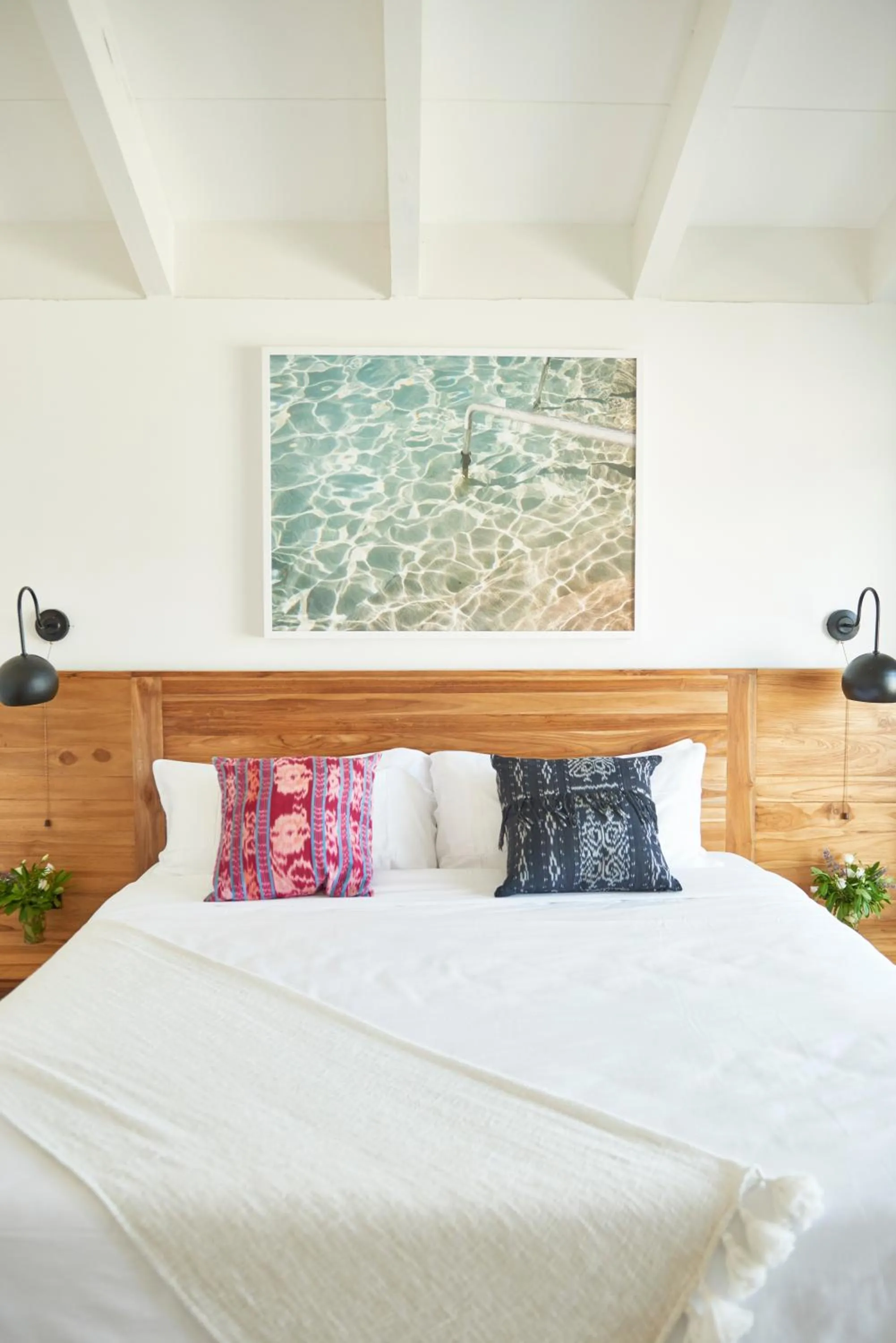 Bed in Hero Beach Club