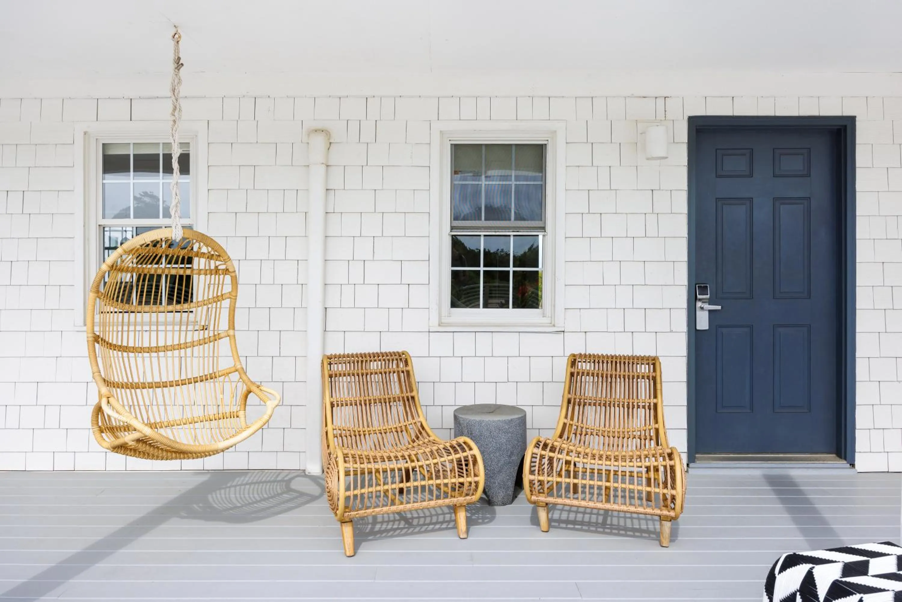 Seating area in Hero Beach Club
