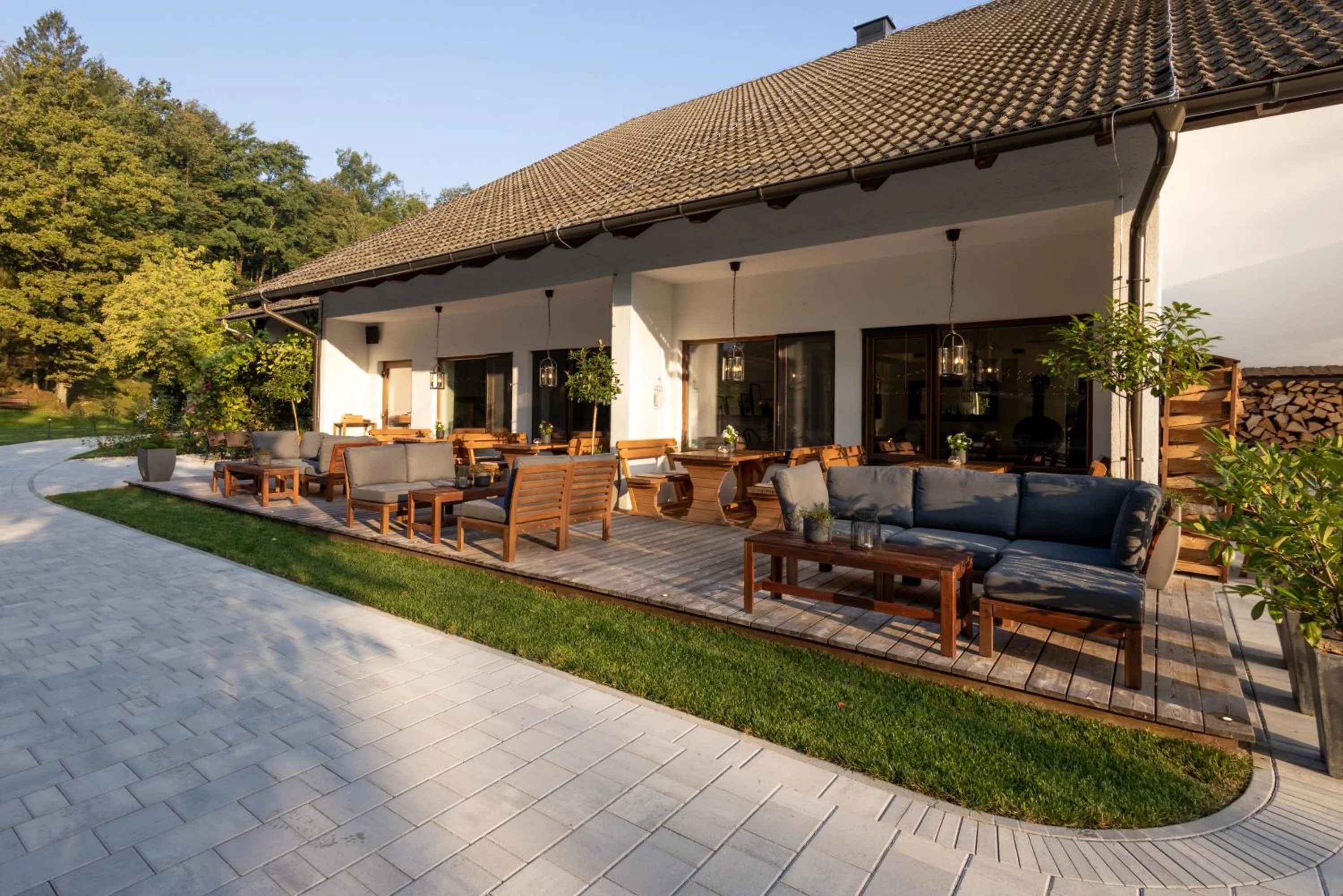 Balcony/Terrace in Penzion Pibernik