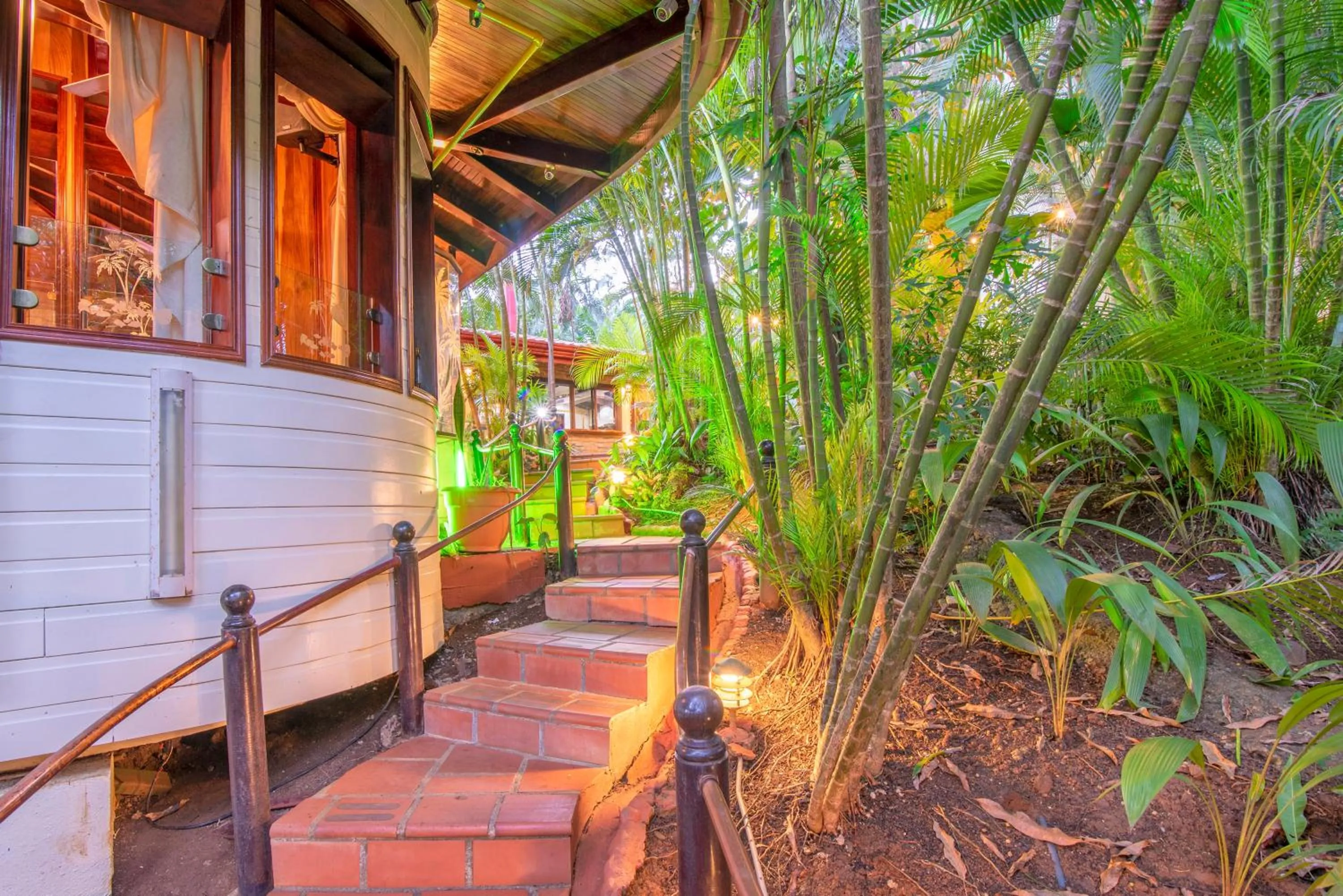 Patio in Hotel Villas Lirio