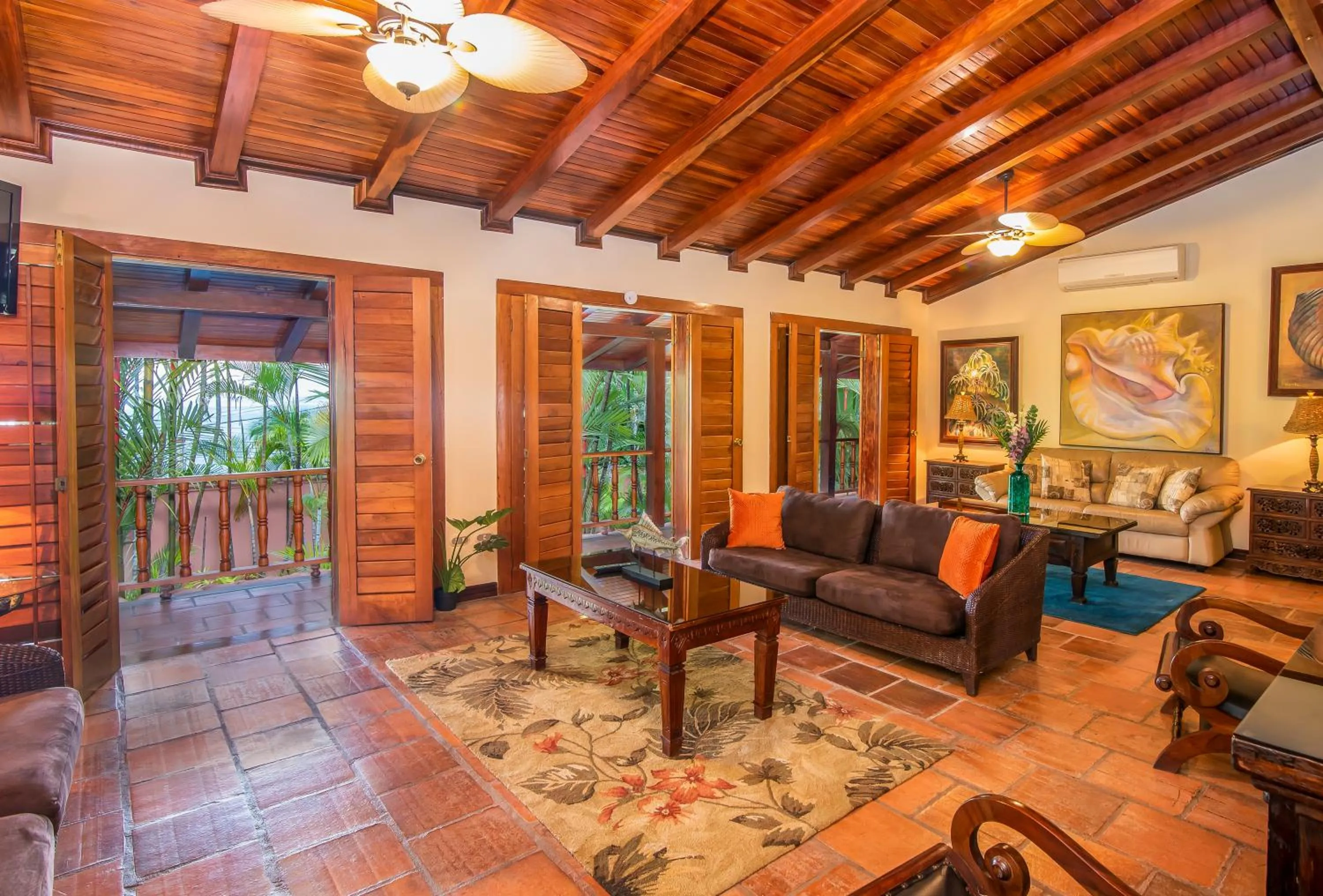 Living room in Hotel Villas Lirio