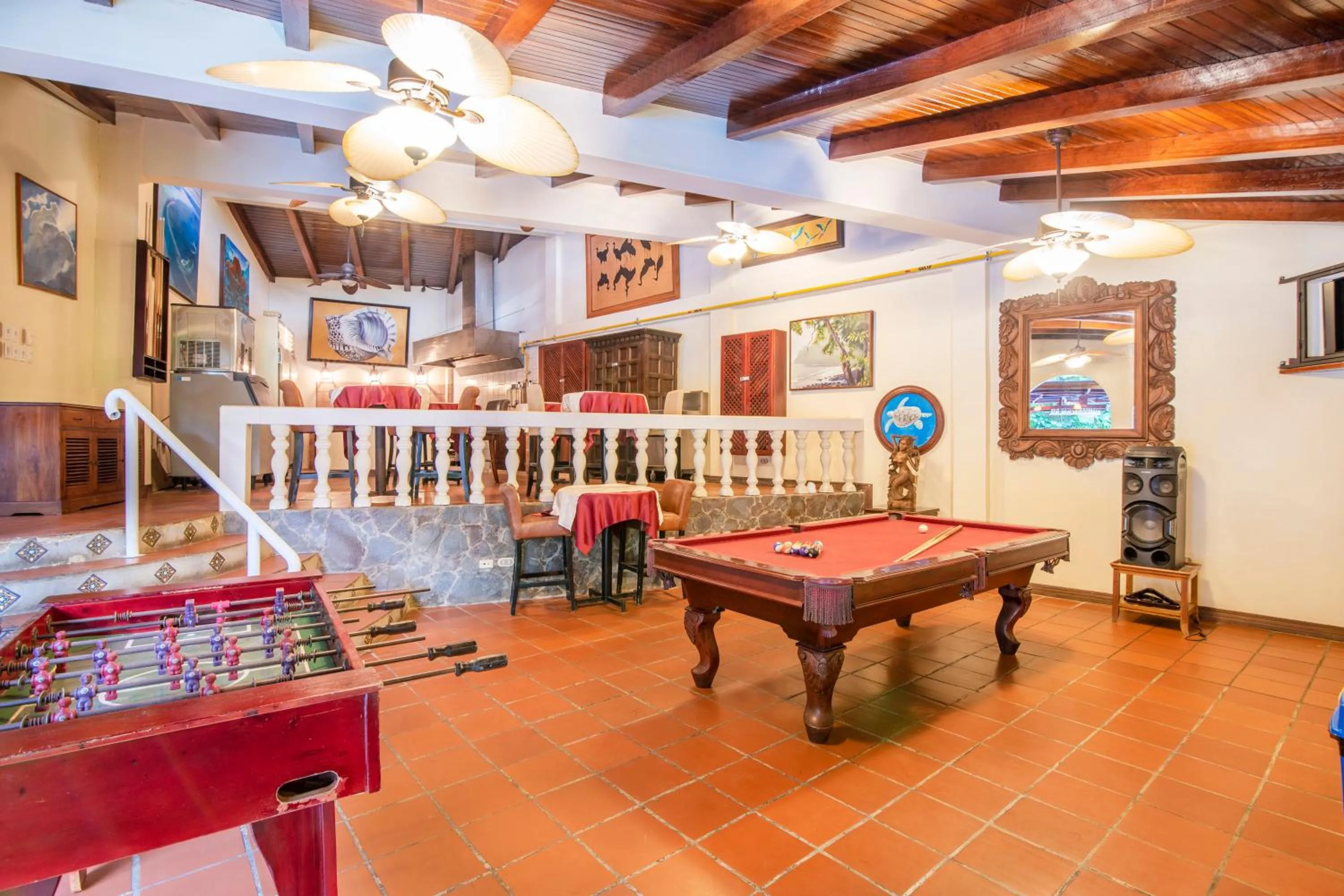 Billiard in Hotel Villas Lirio
