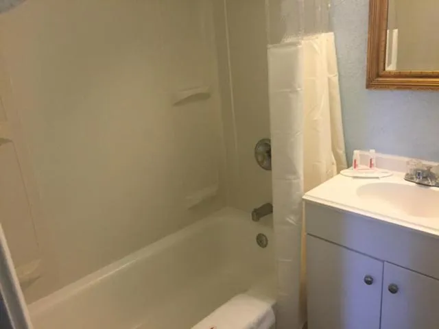 Bathroom in Days Inn by Wyndham Cleveland Lakewood