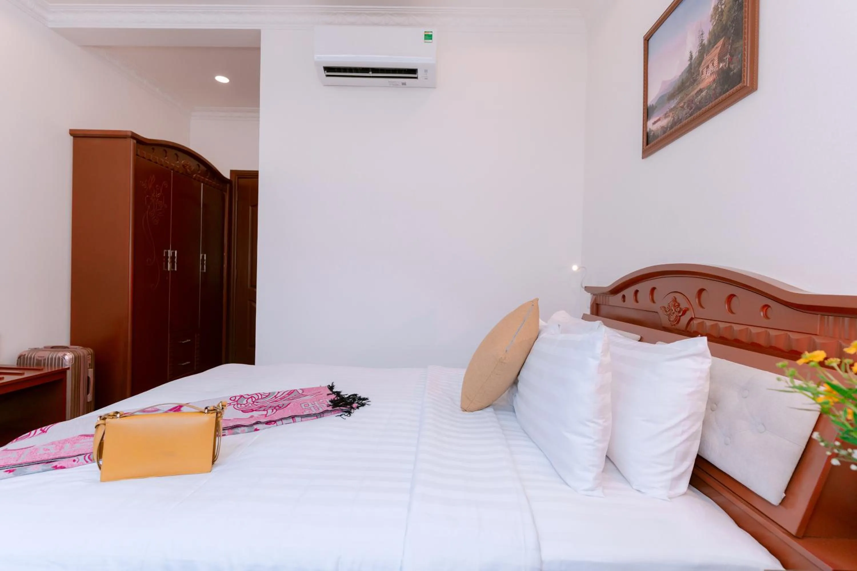 Bed in A25 Hotel - 145 Lê Thị Riêng